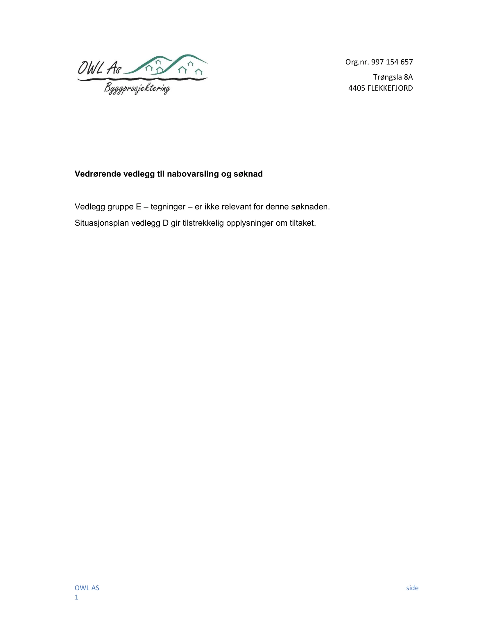 Plantegning