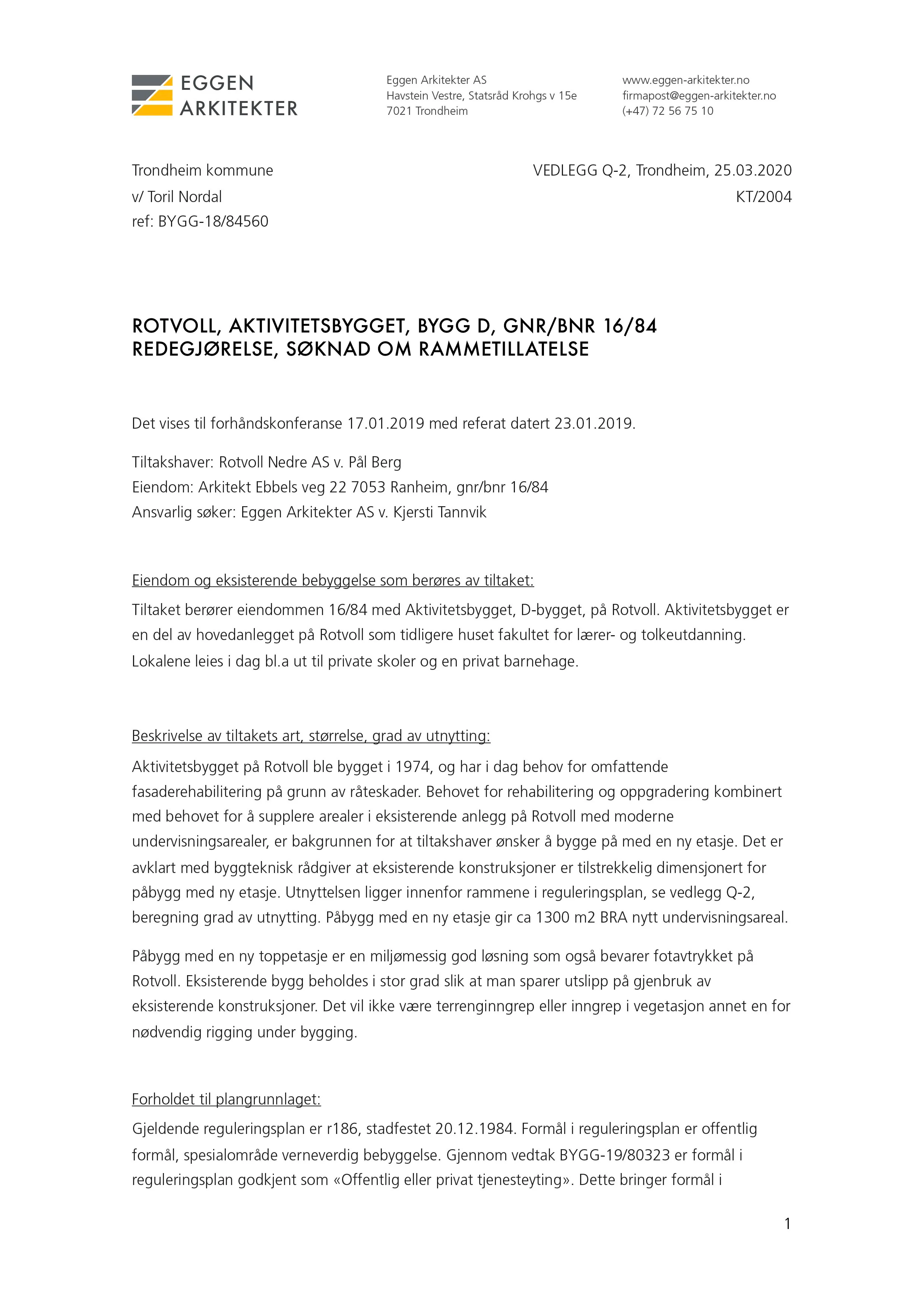 Søknad om rammetillatelse