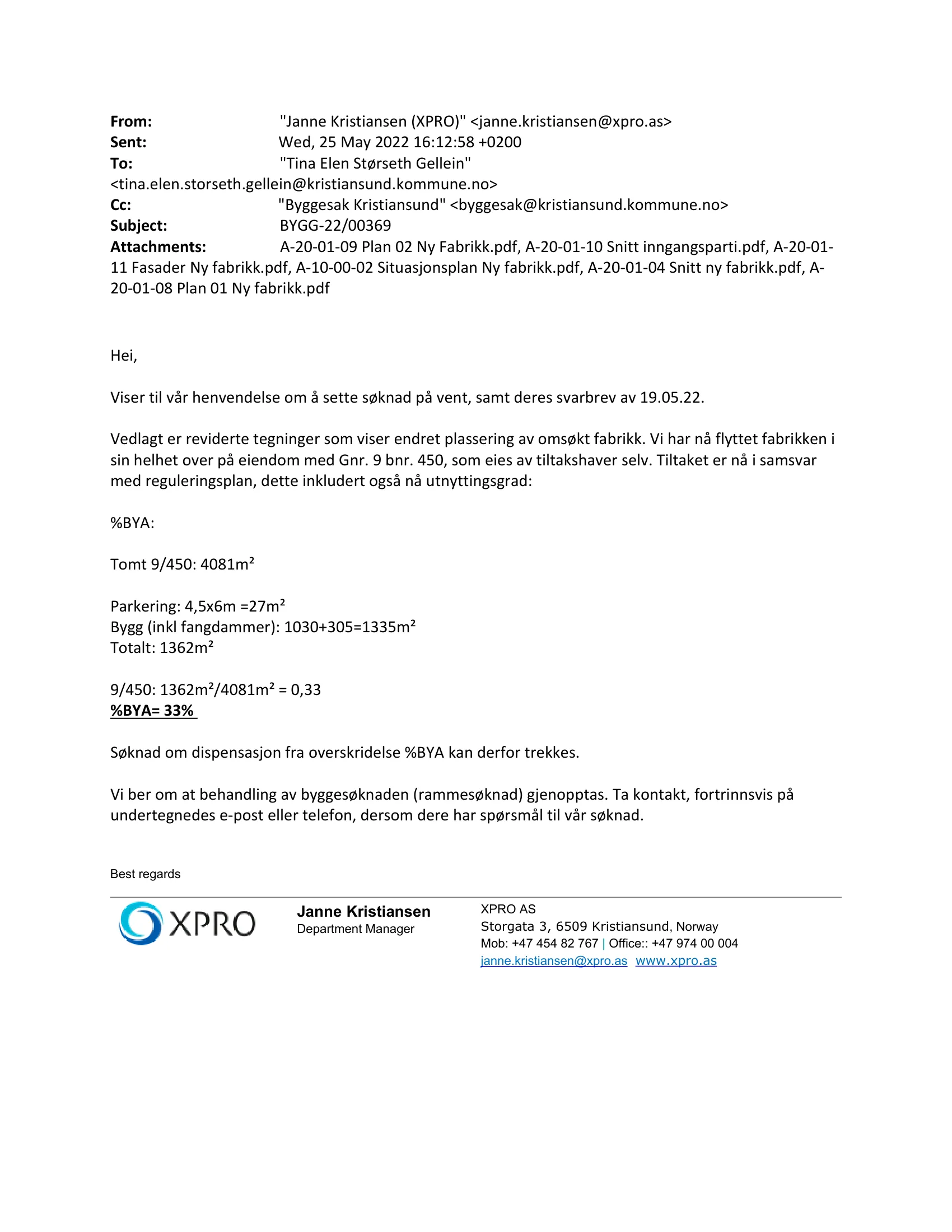 Søknad om rammetillatelse