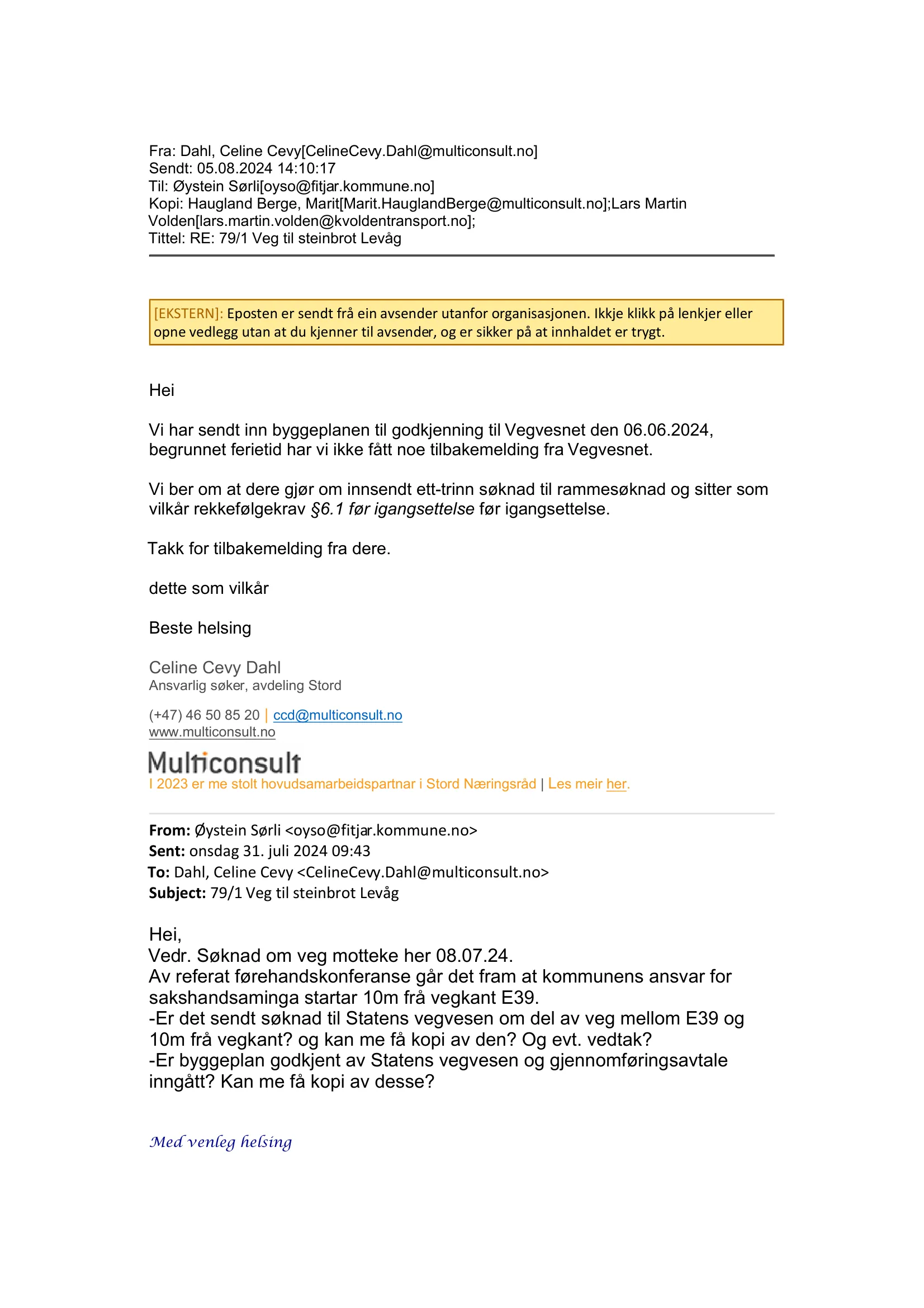 Søknad om rammetillatelse