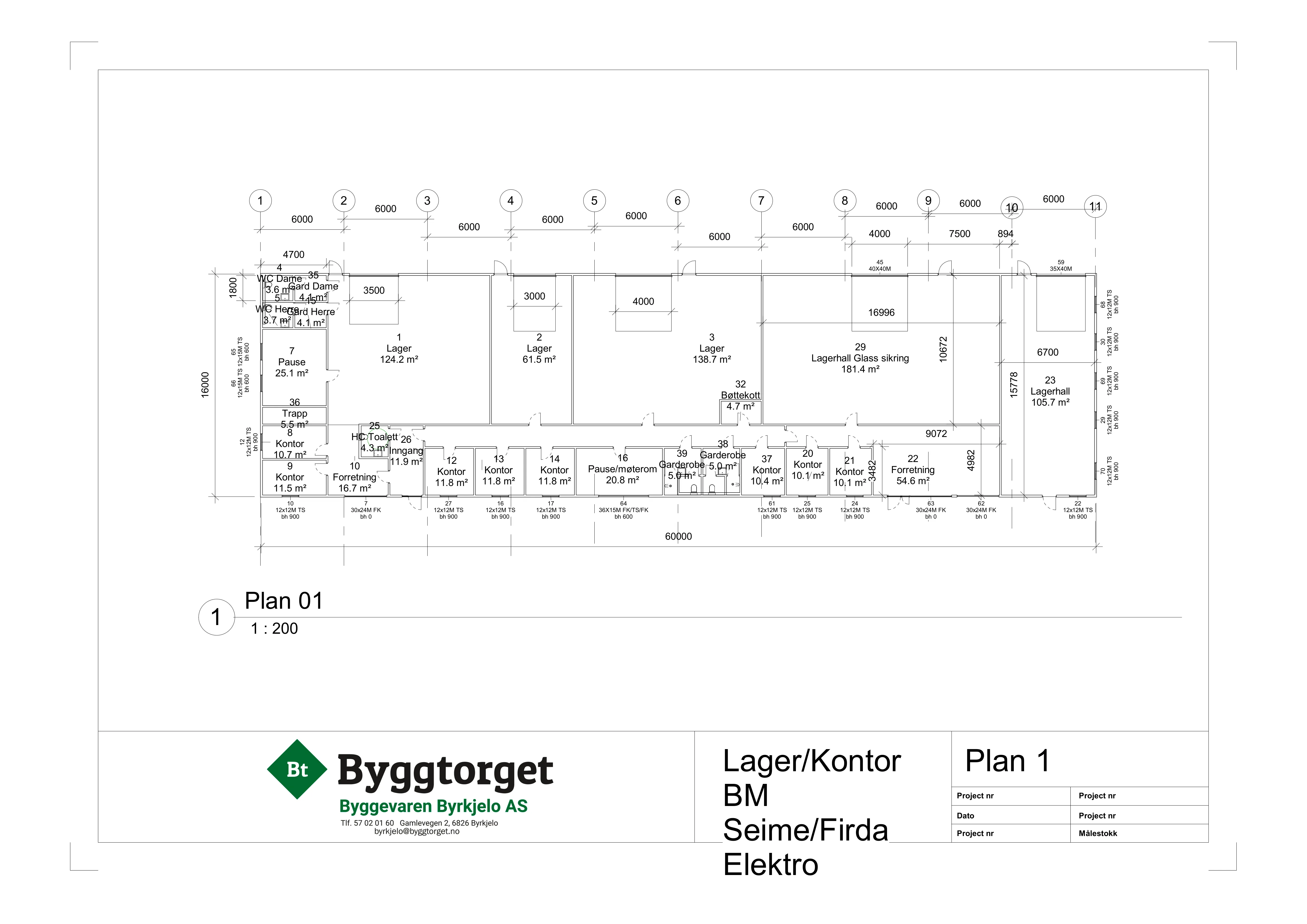 Plantegning