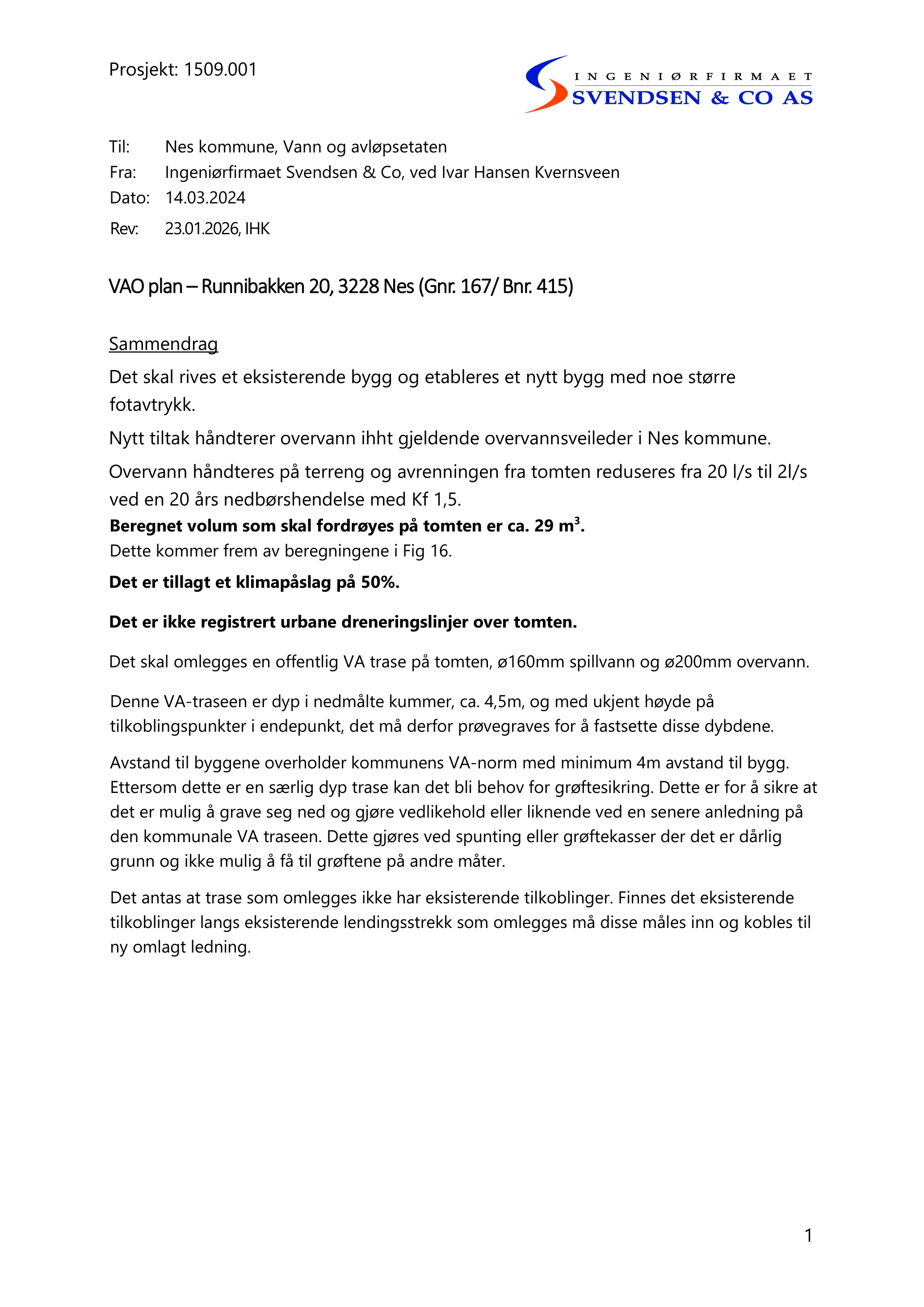 Plantegning