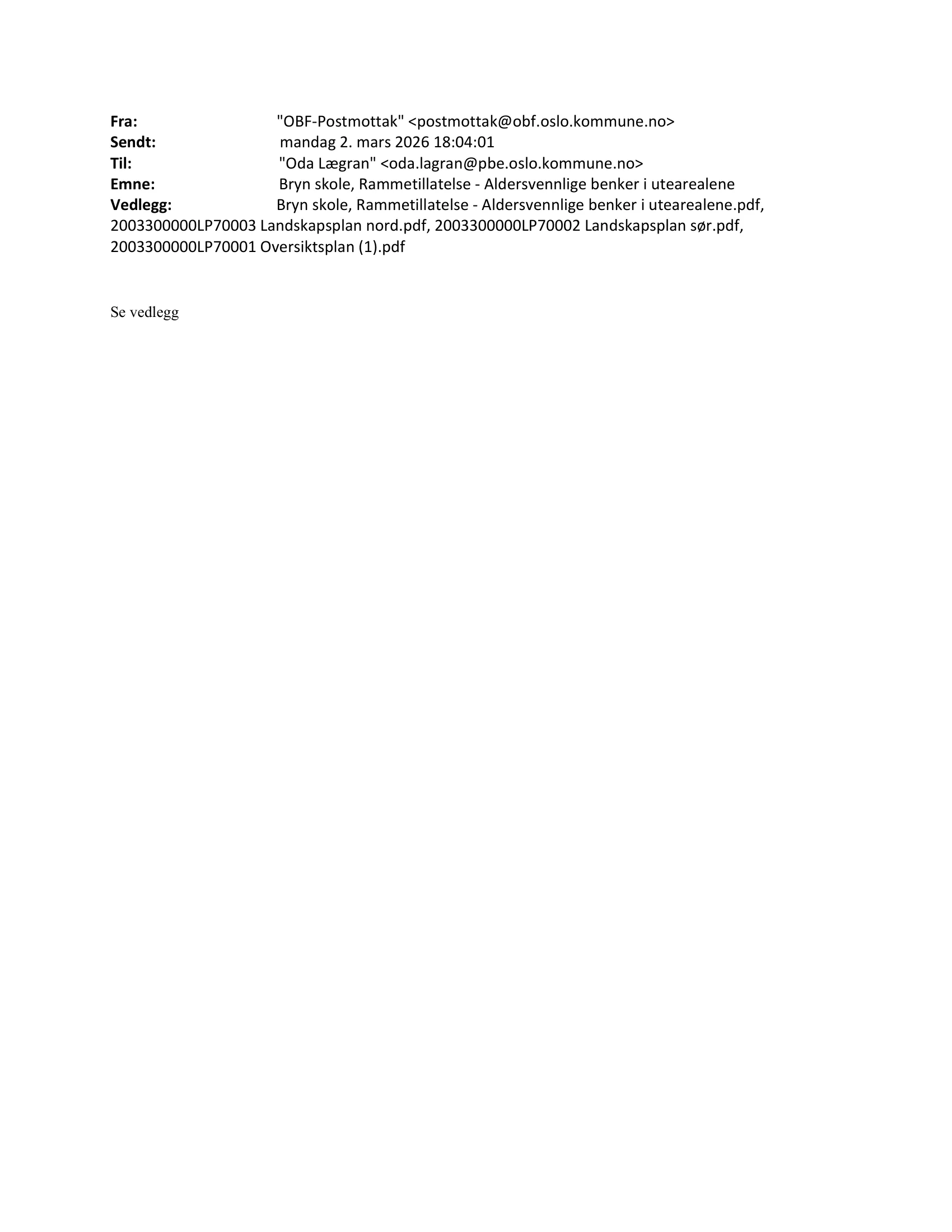 Søknad om rammetillatelse