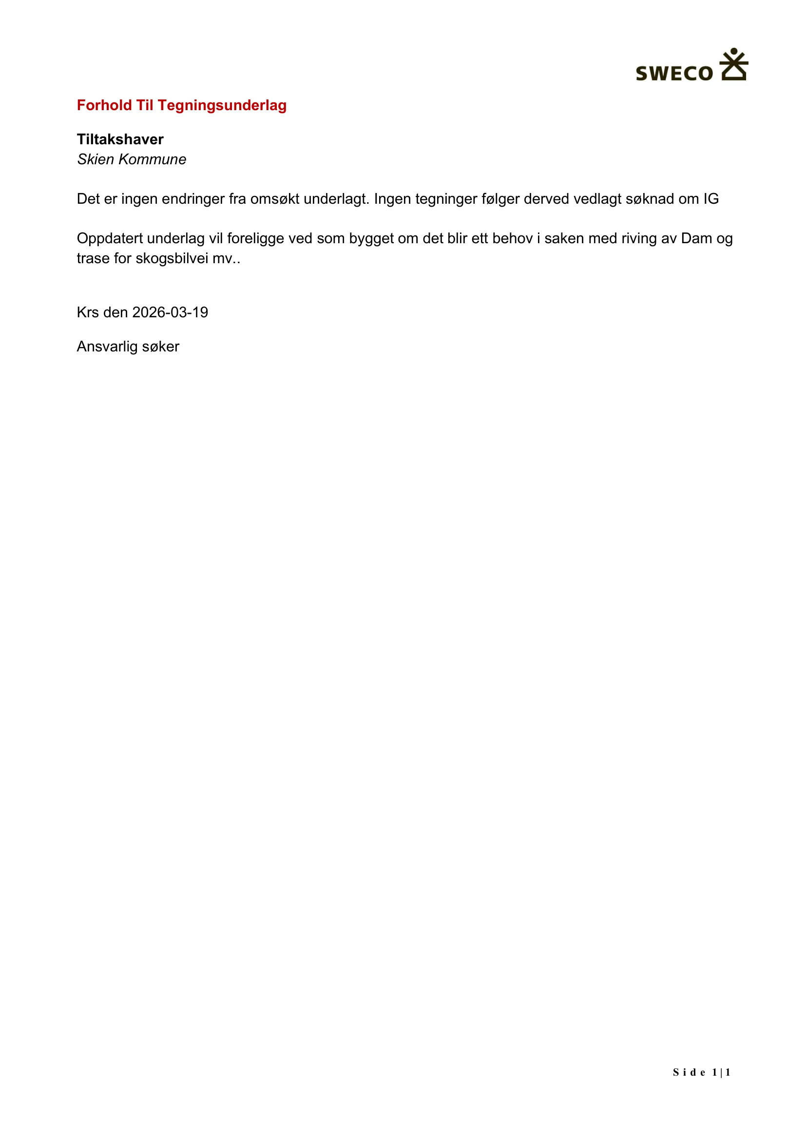 Plantegning