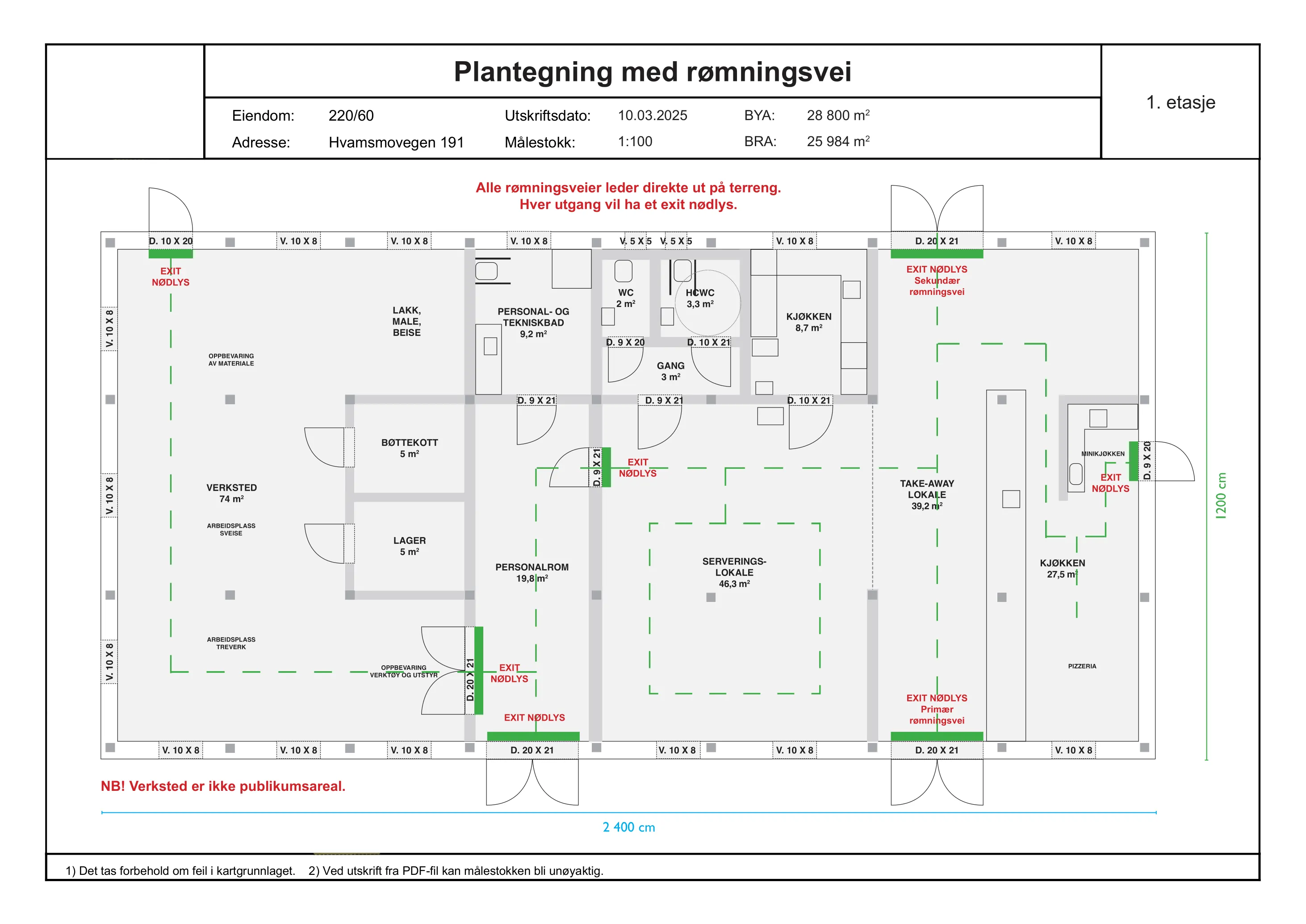 Plantegning