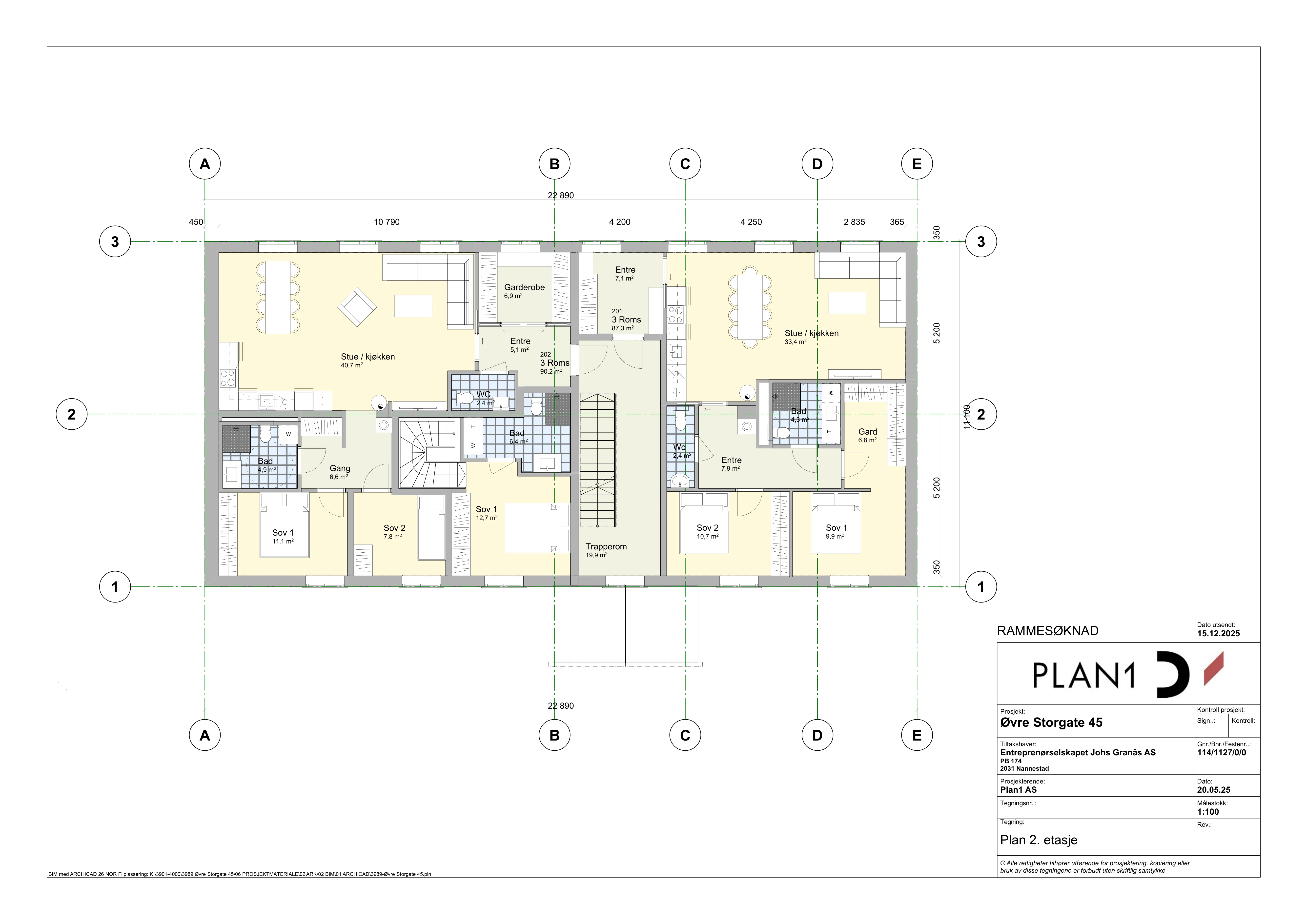 Plantegning
