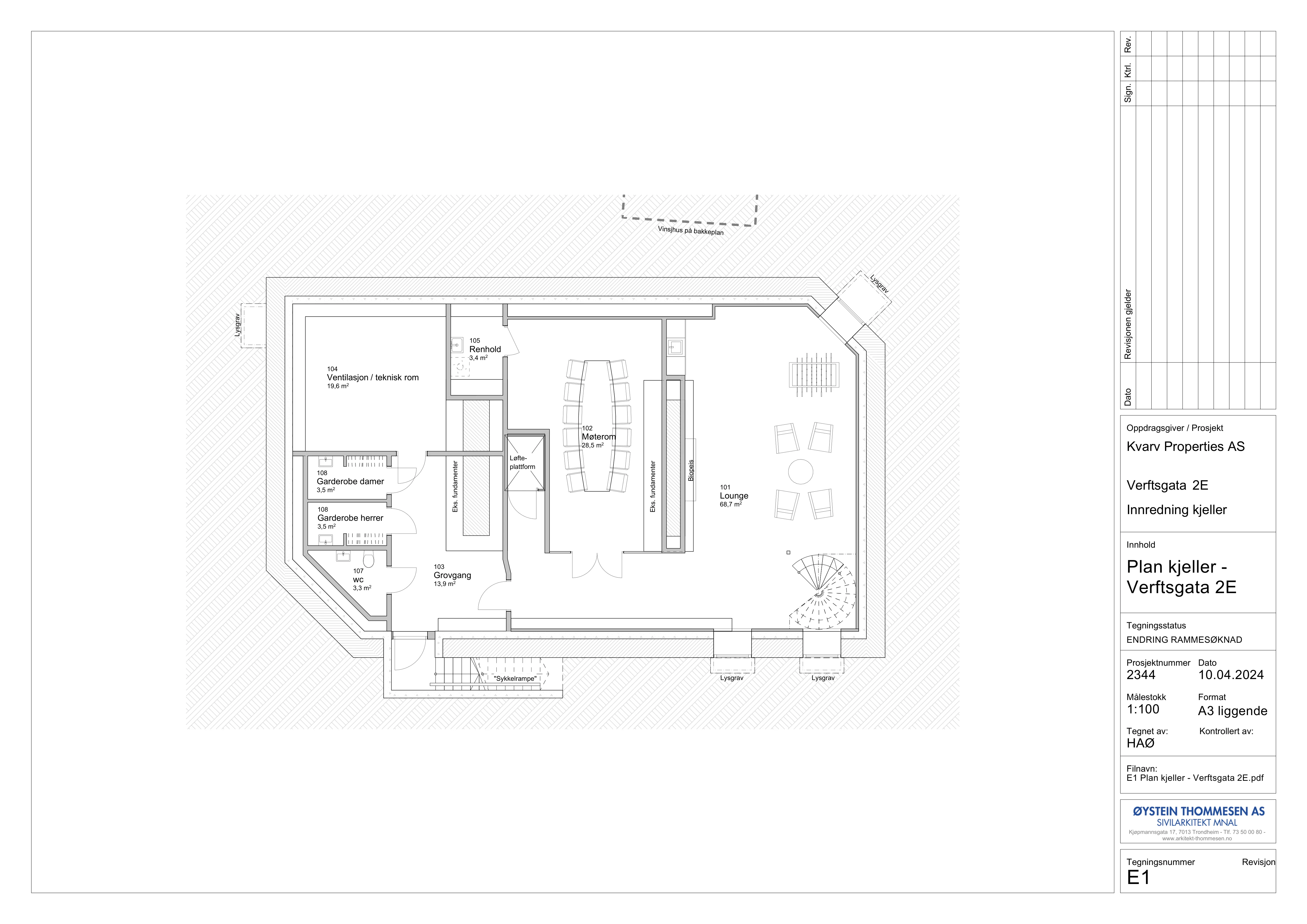 Plantegning