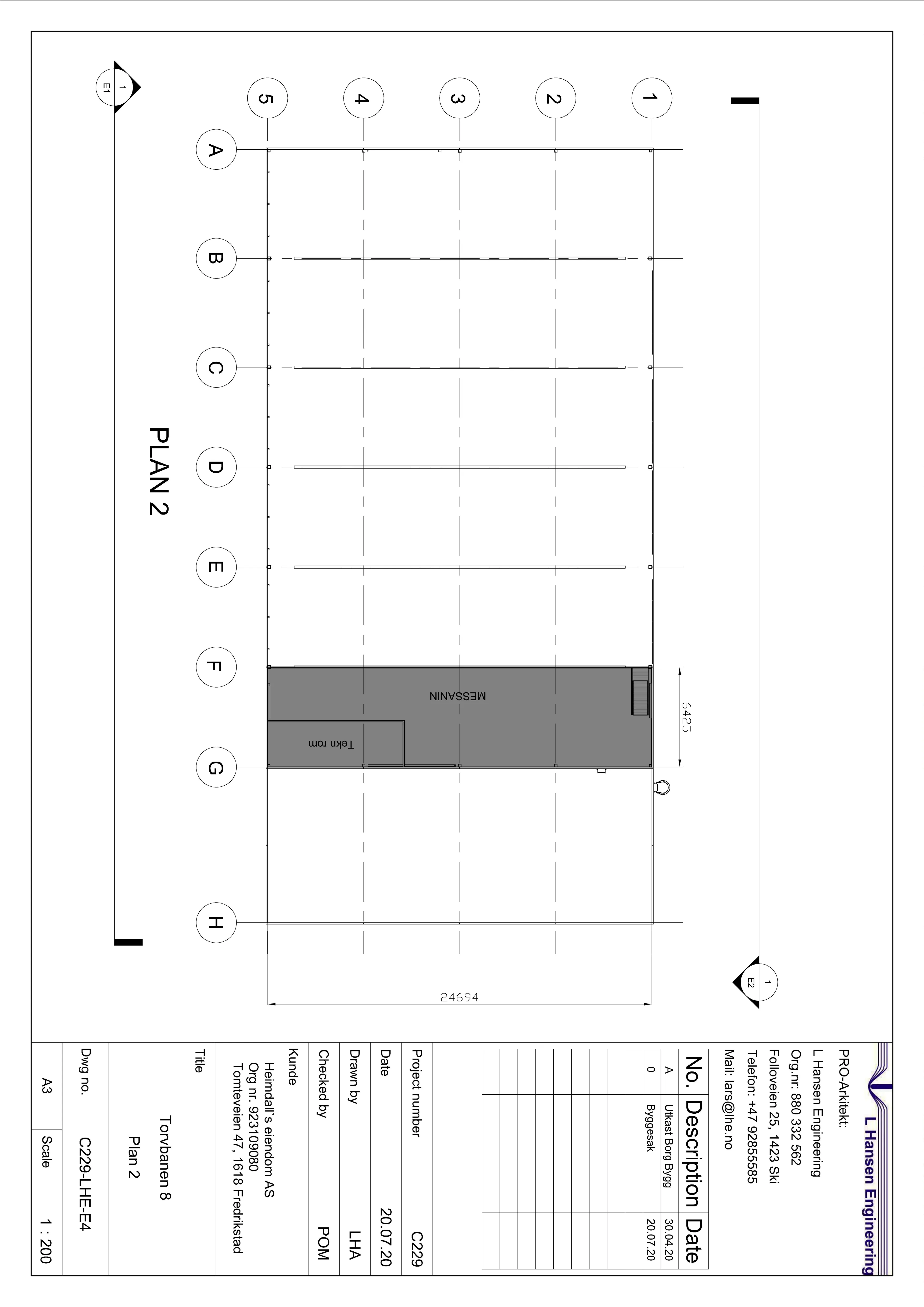 Plantegning