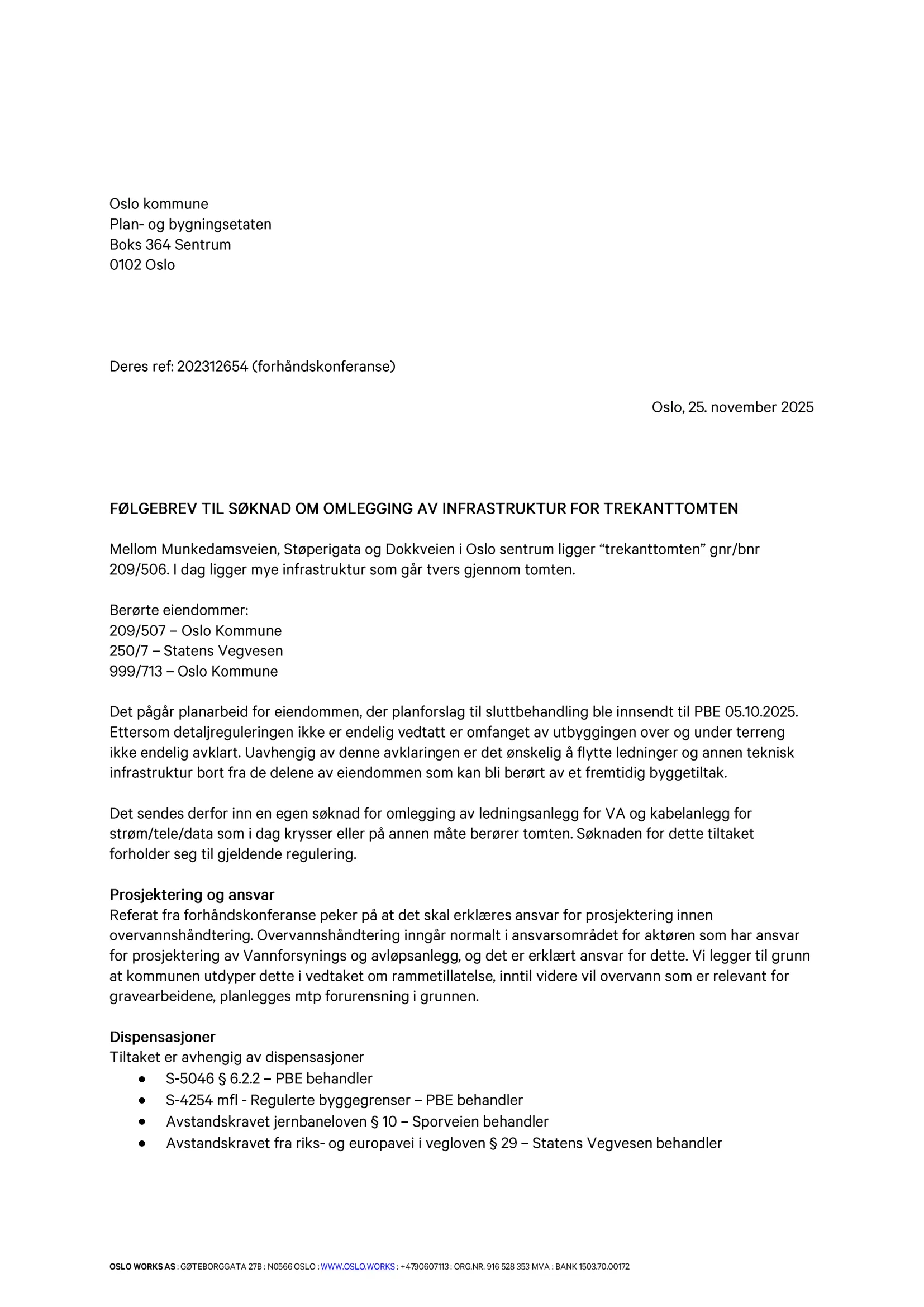 Søknad om rammetillatelse