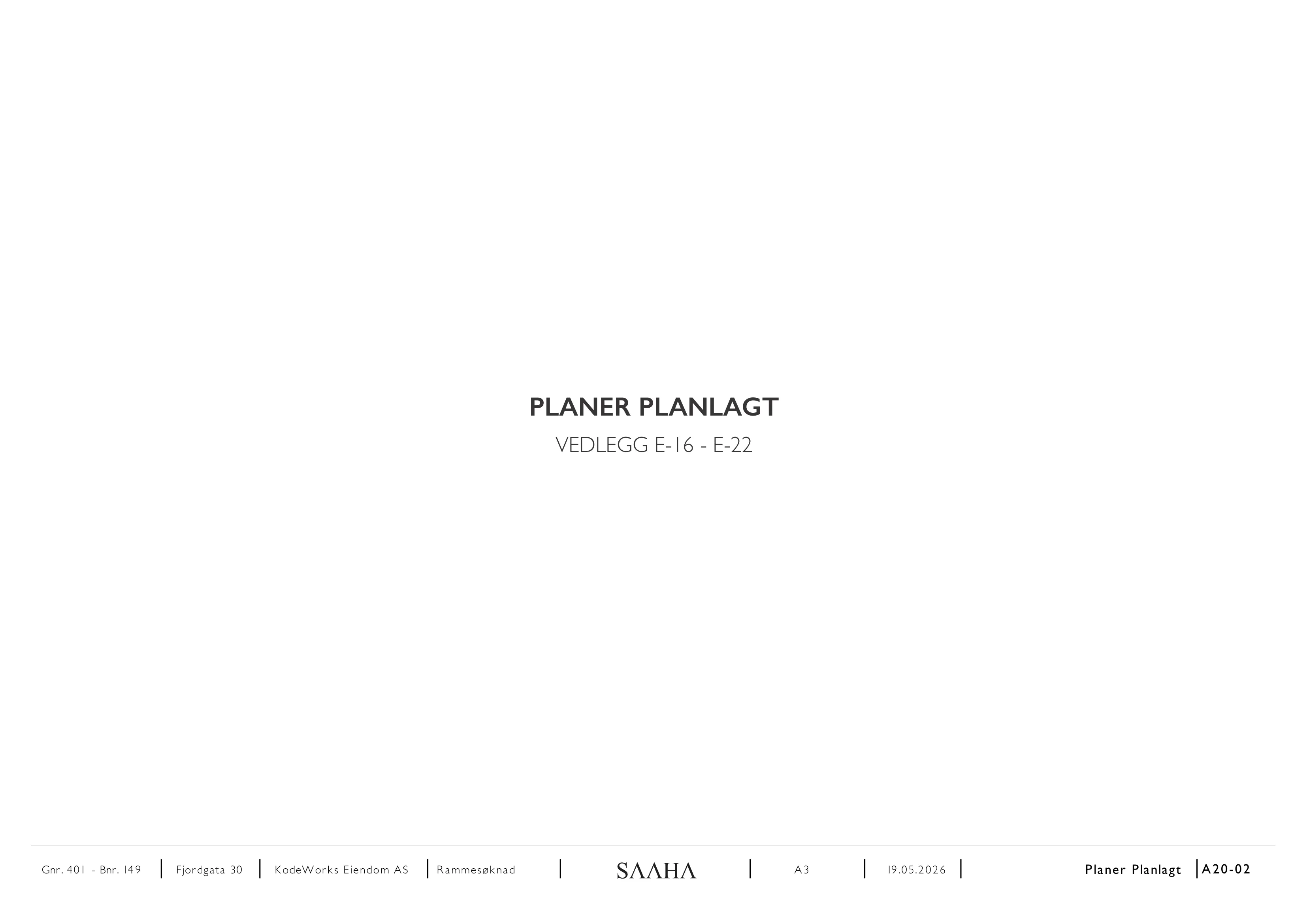 Plantegning
