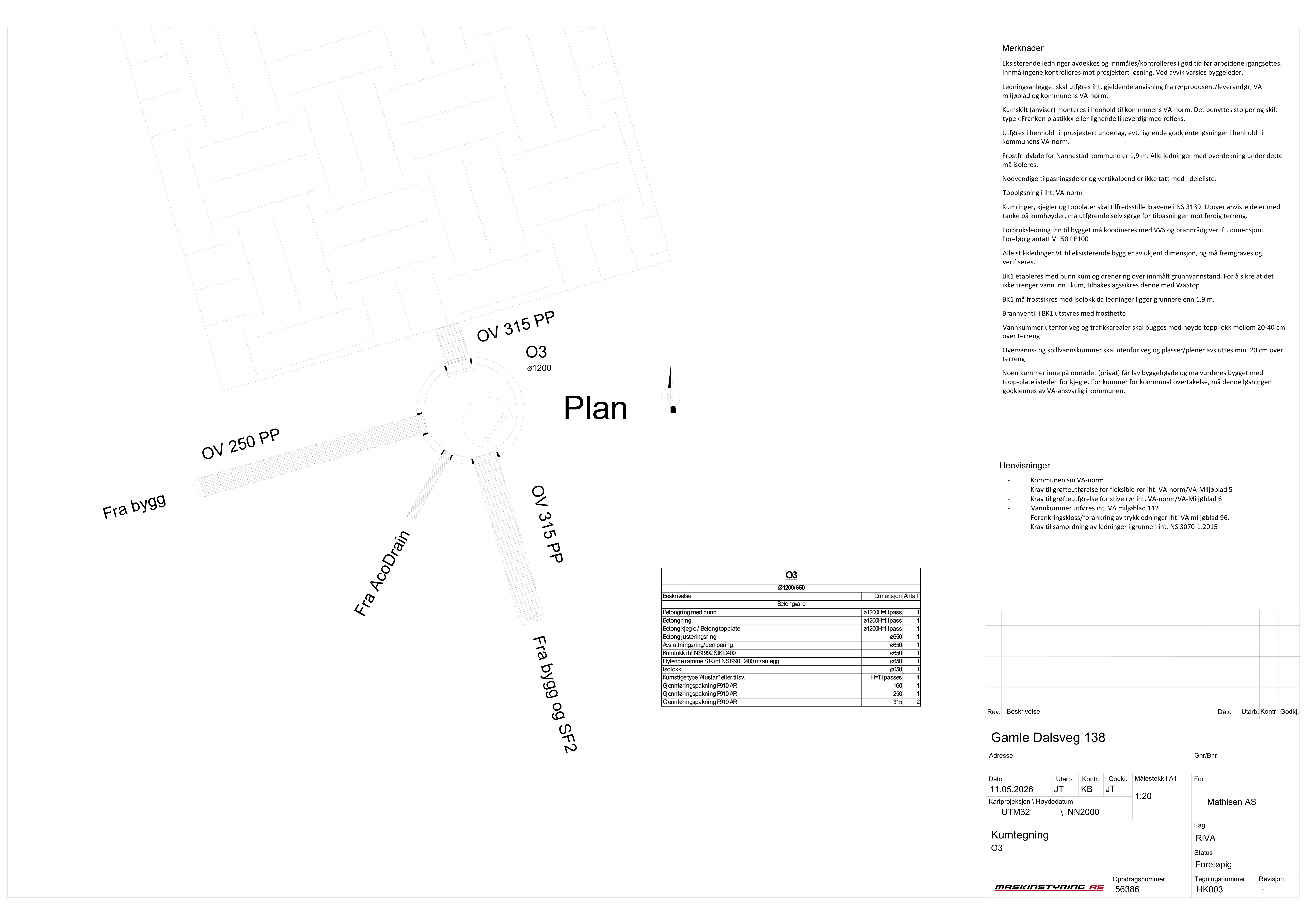 Plantegning