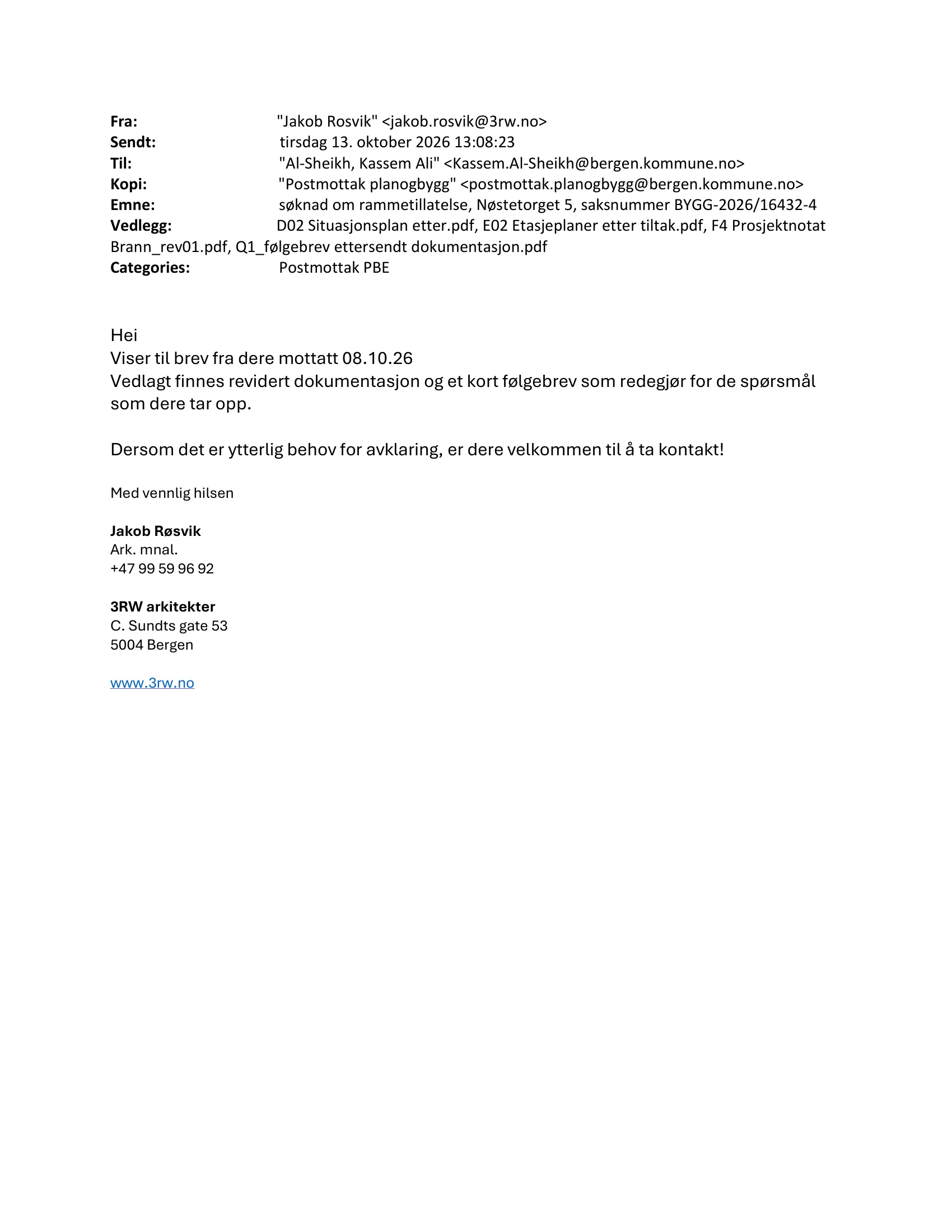 Søknad om rammetillatelse