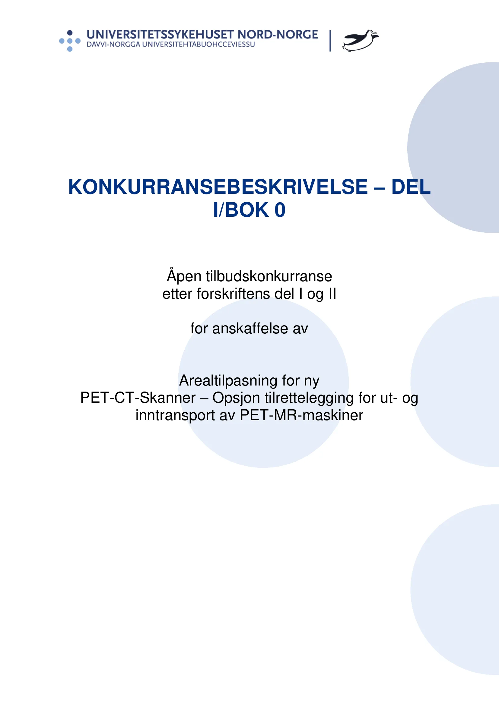 Konkurransebeskrivelse