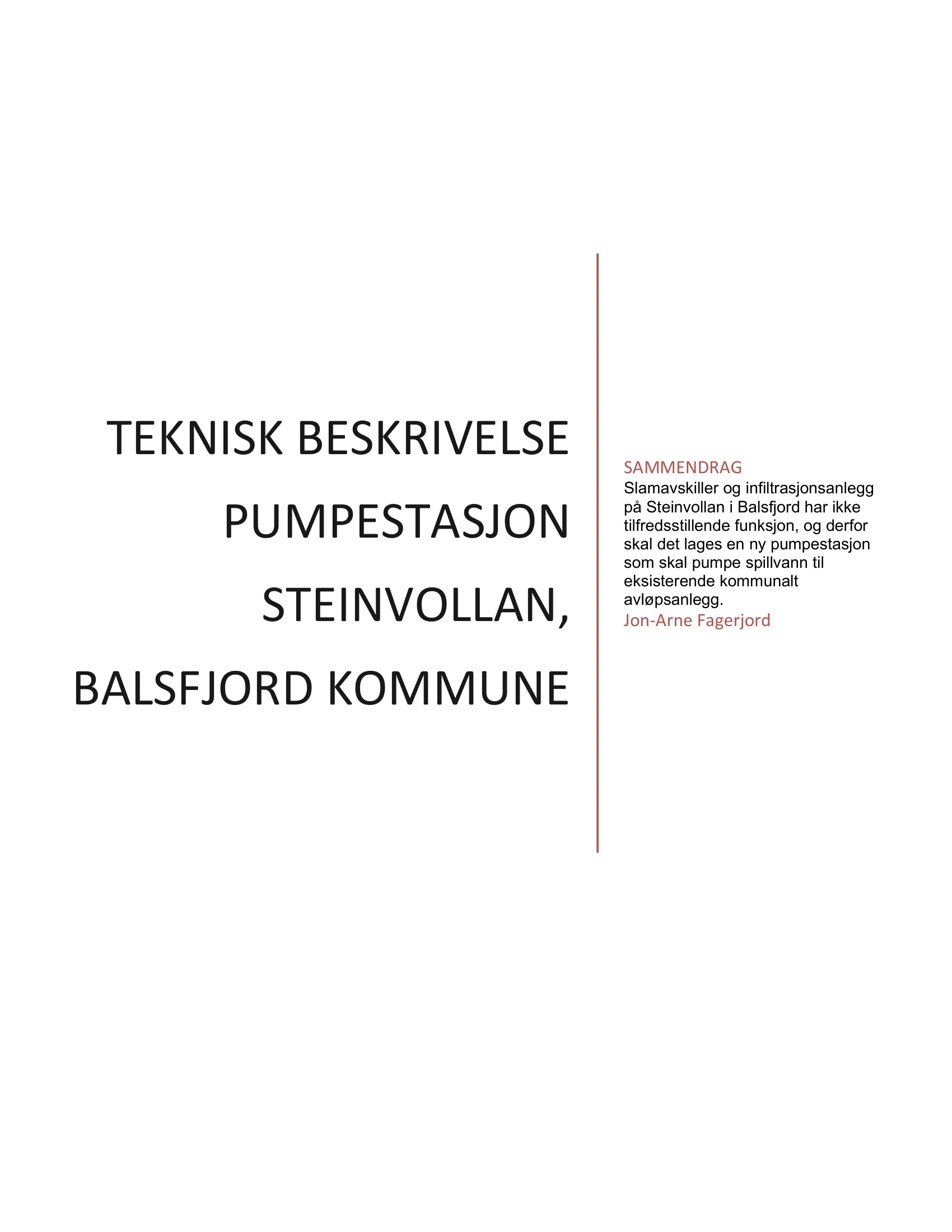 Kravspesifikasjon