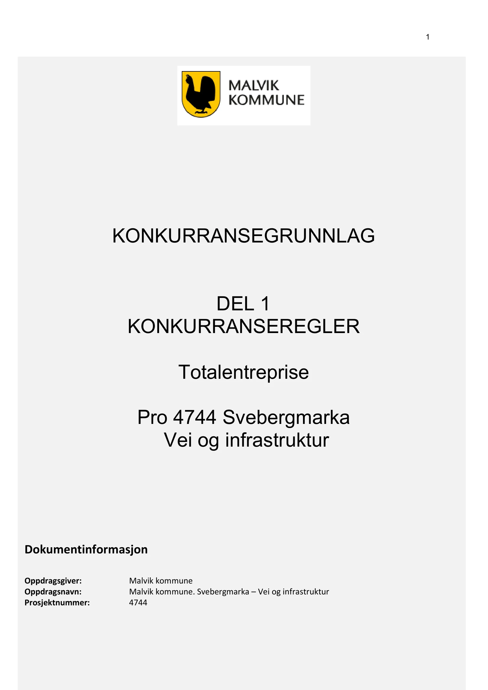 Konkurransebeskrivelse
