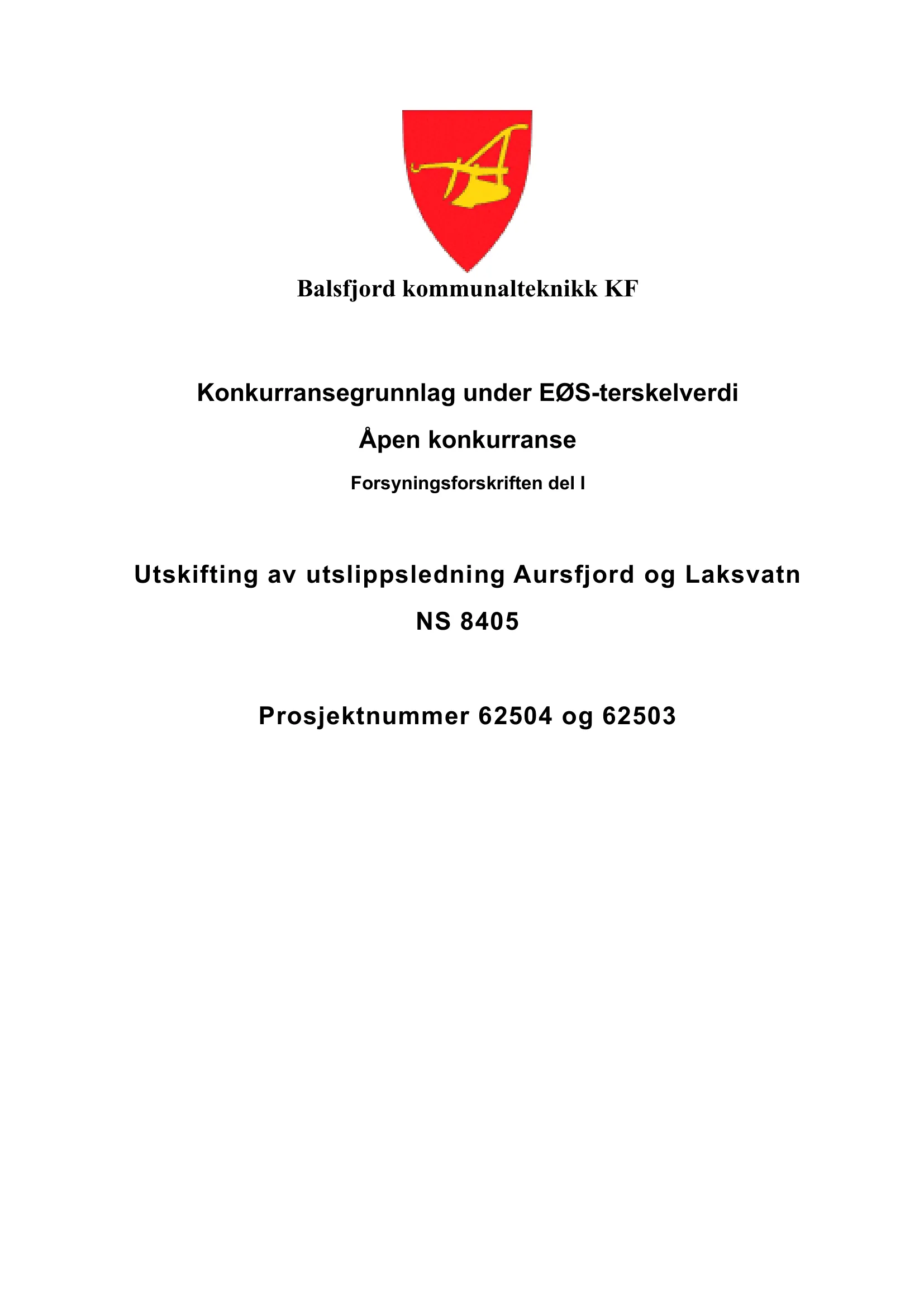Konkurransebeskrivelse