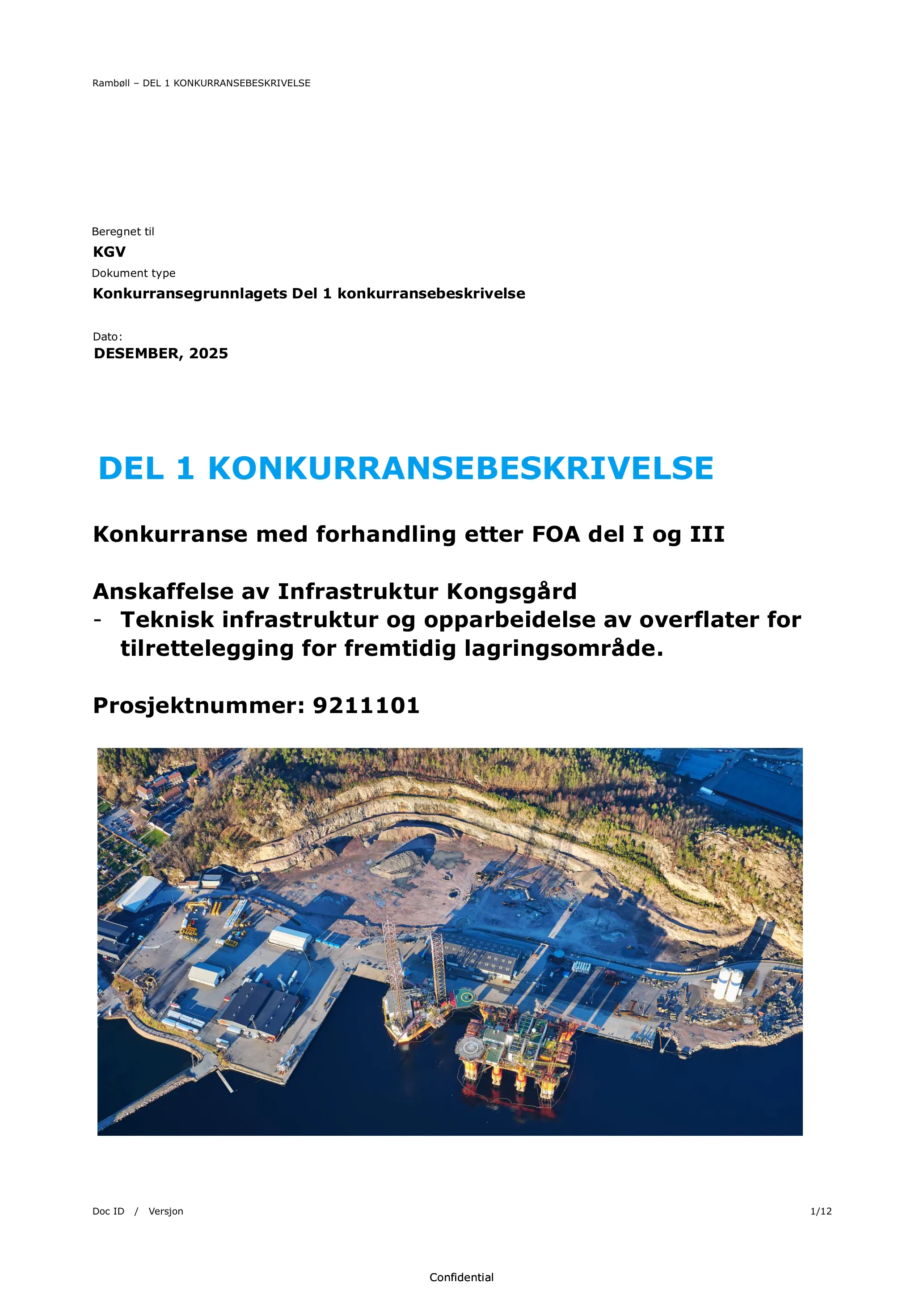 Konkurransebeskrivelse