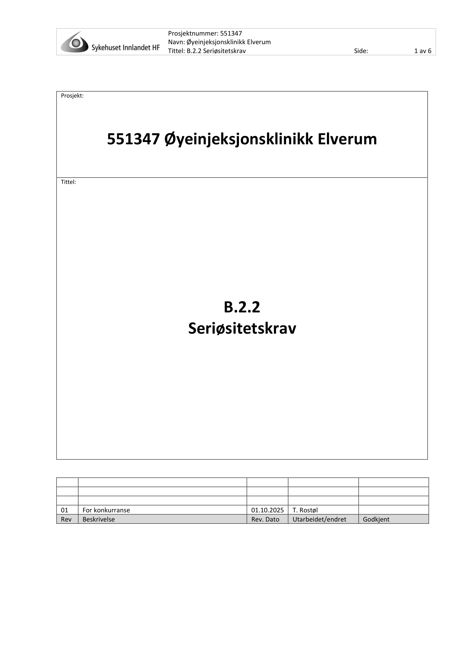 Konkurransebeskrivelse