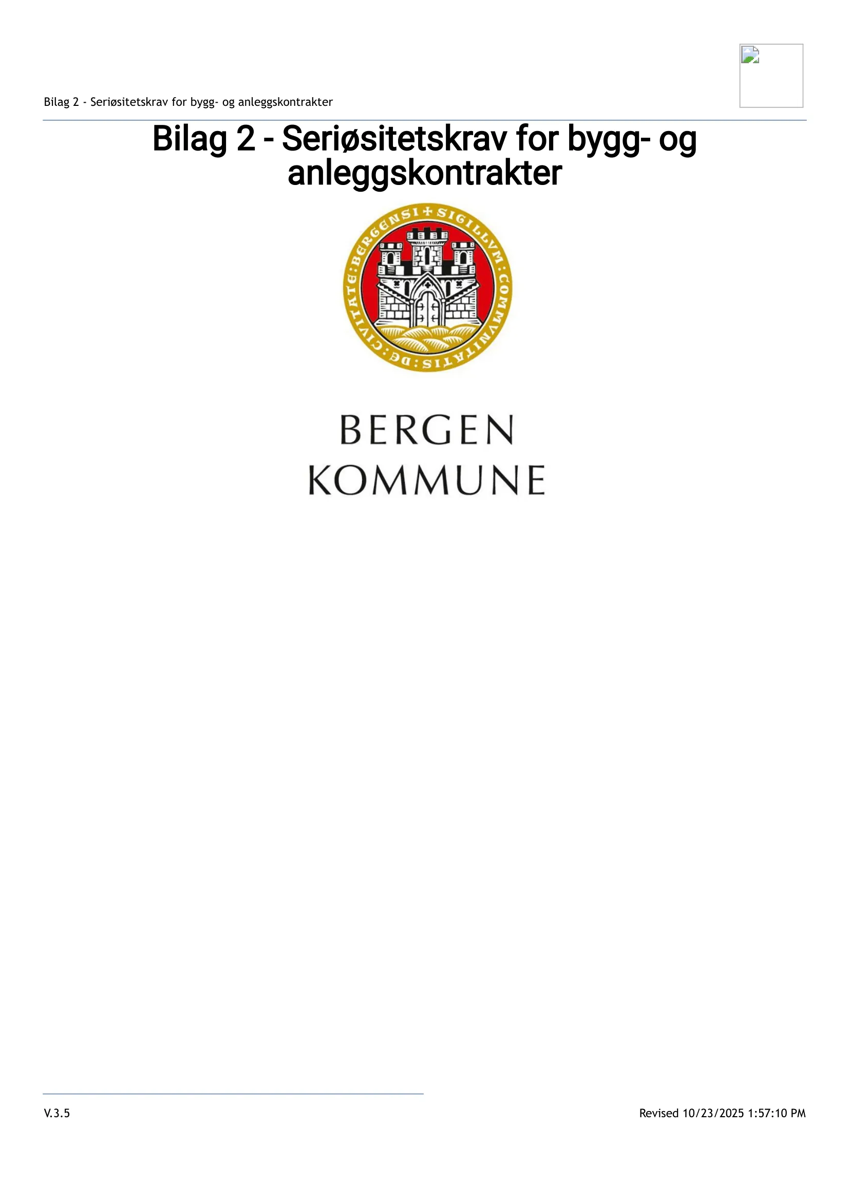 Konkurransebeskrivelse