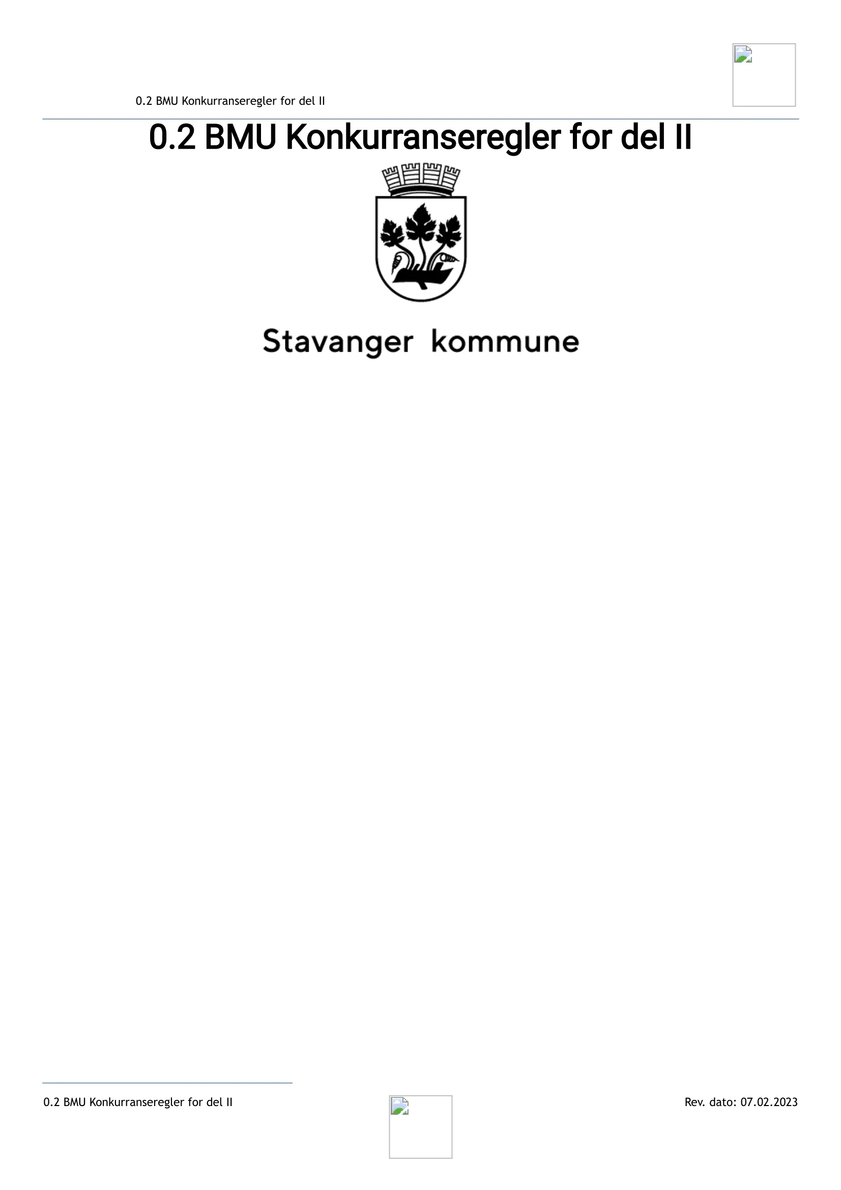 Konkurransebeskrivelse