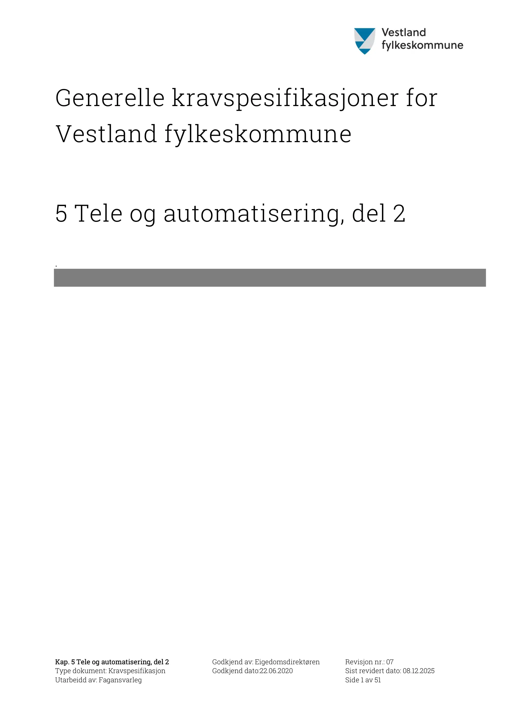 Kravspesifikasjon