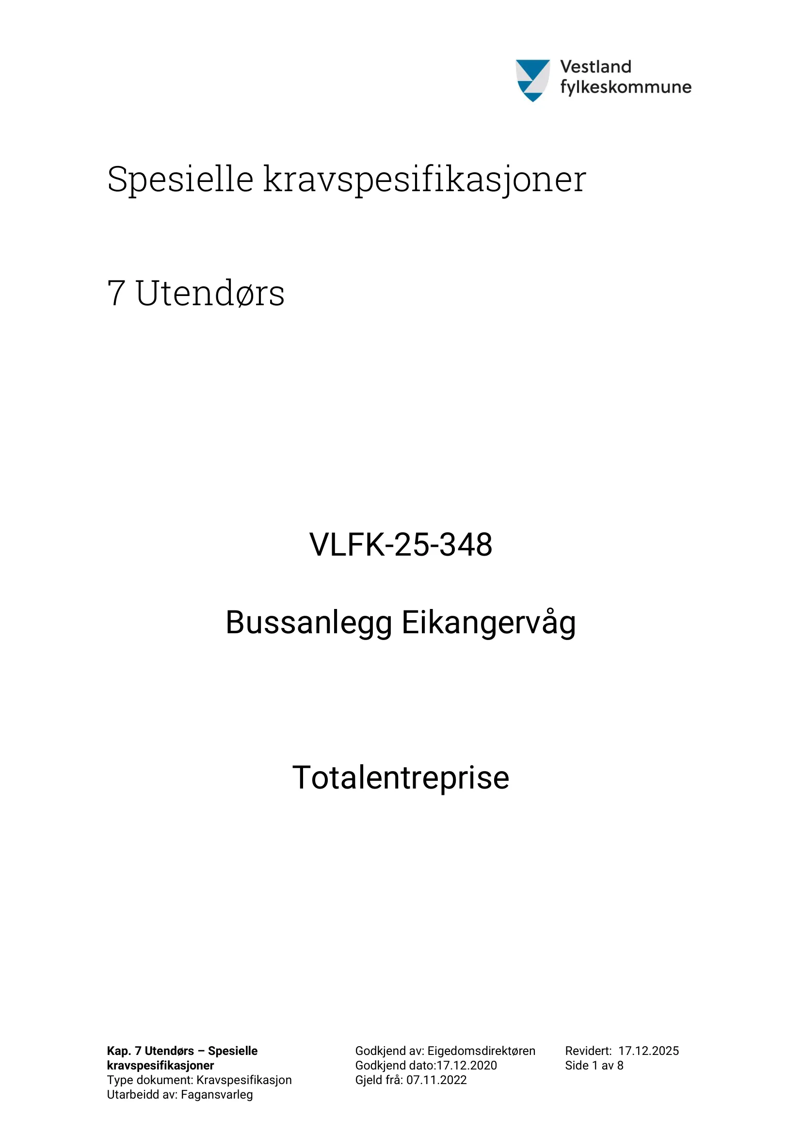 Kravspesifikasjon