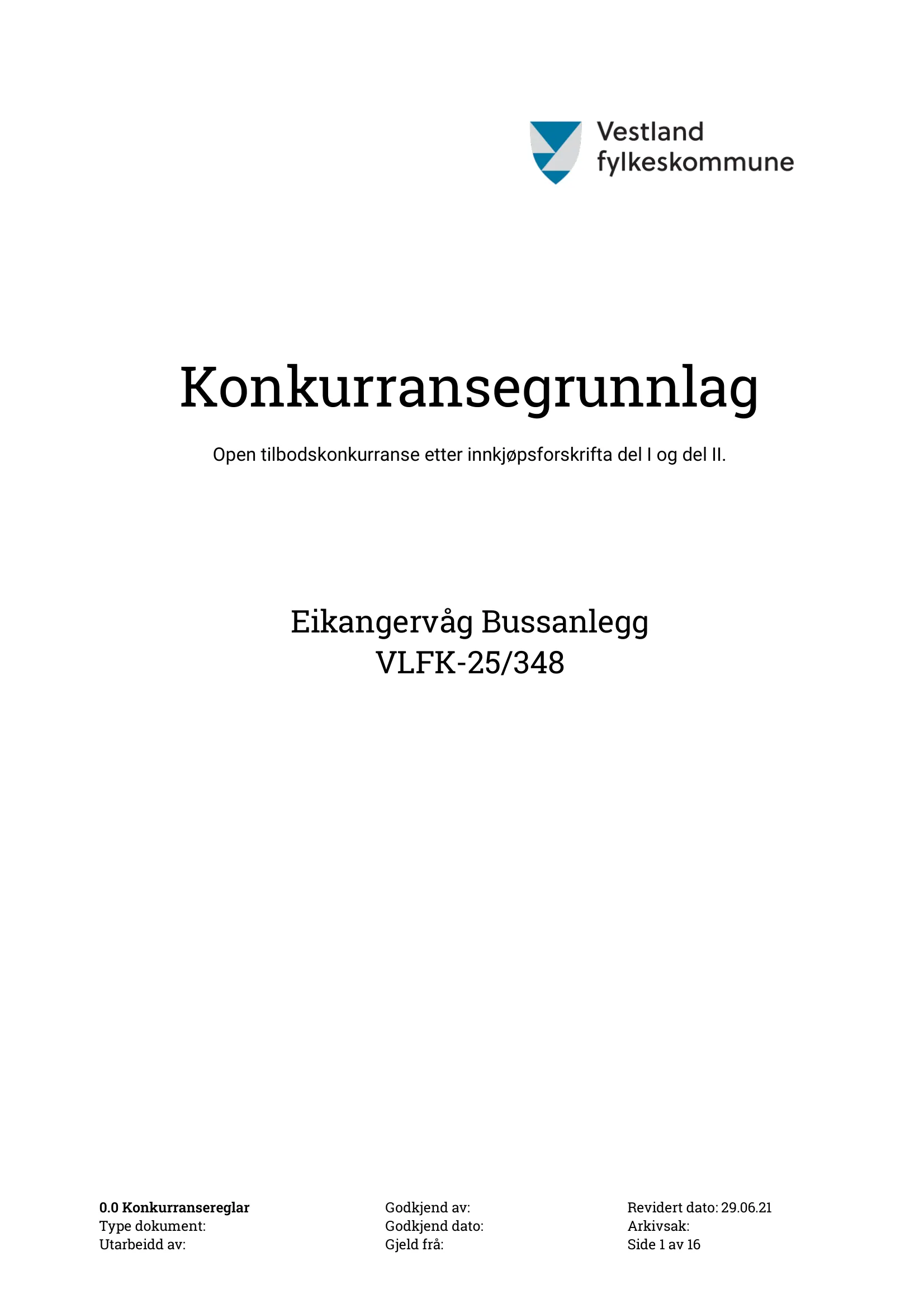 Konkurransebeskrivelse