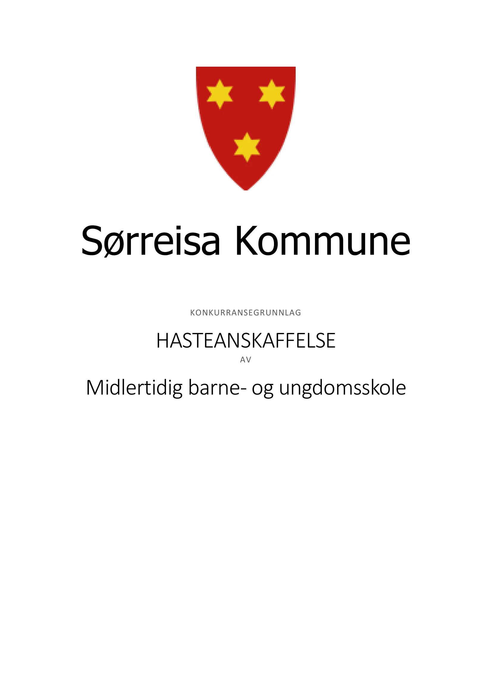 Konkurransebeskrivelse