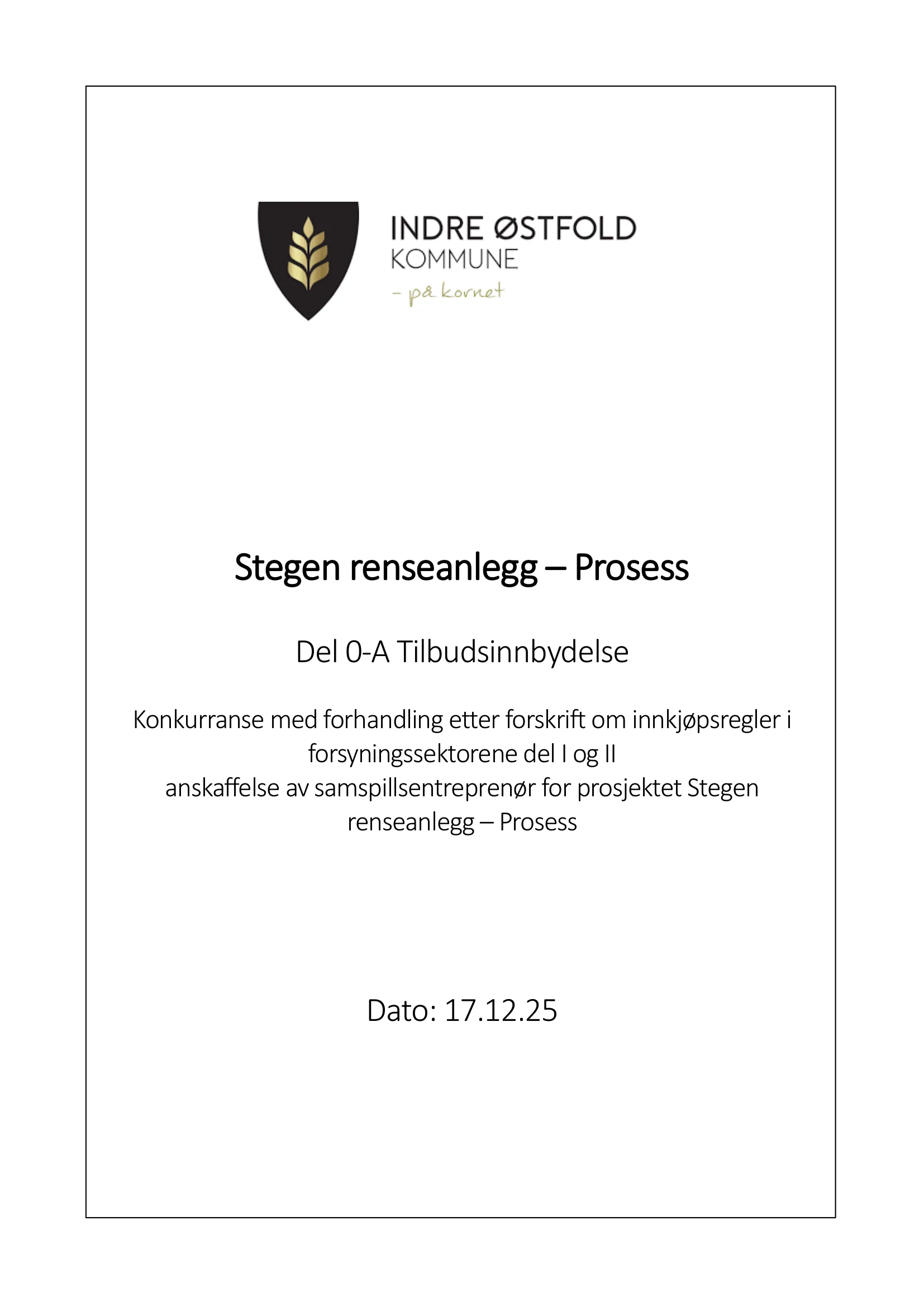Konkurransebeskrivelse