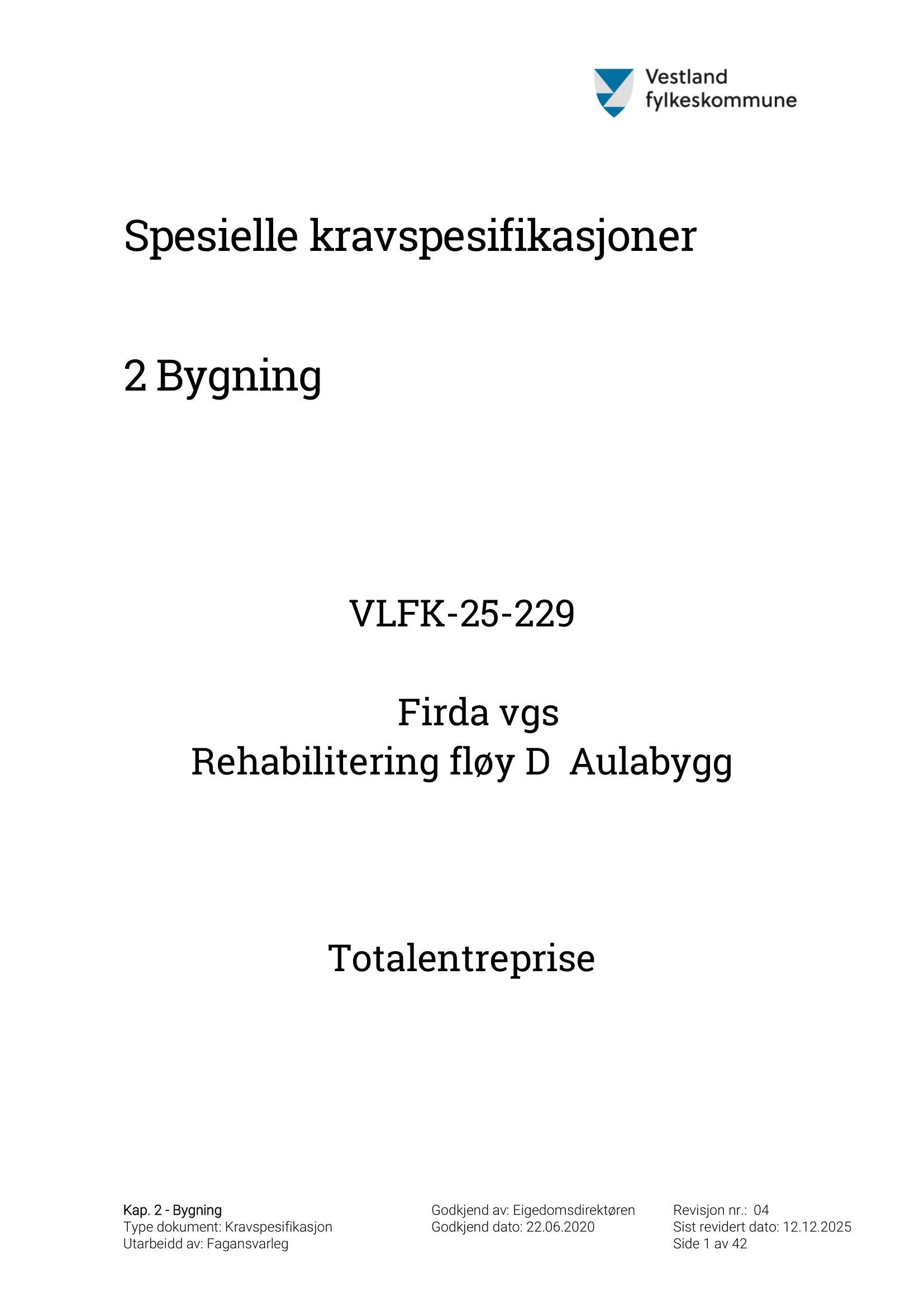 Kravspesifikasjon
