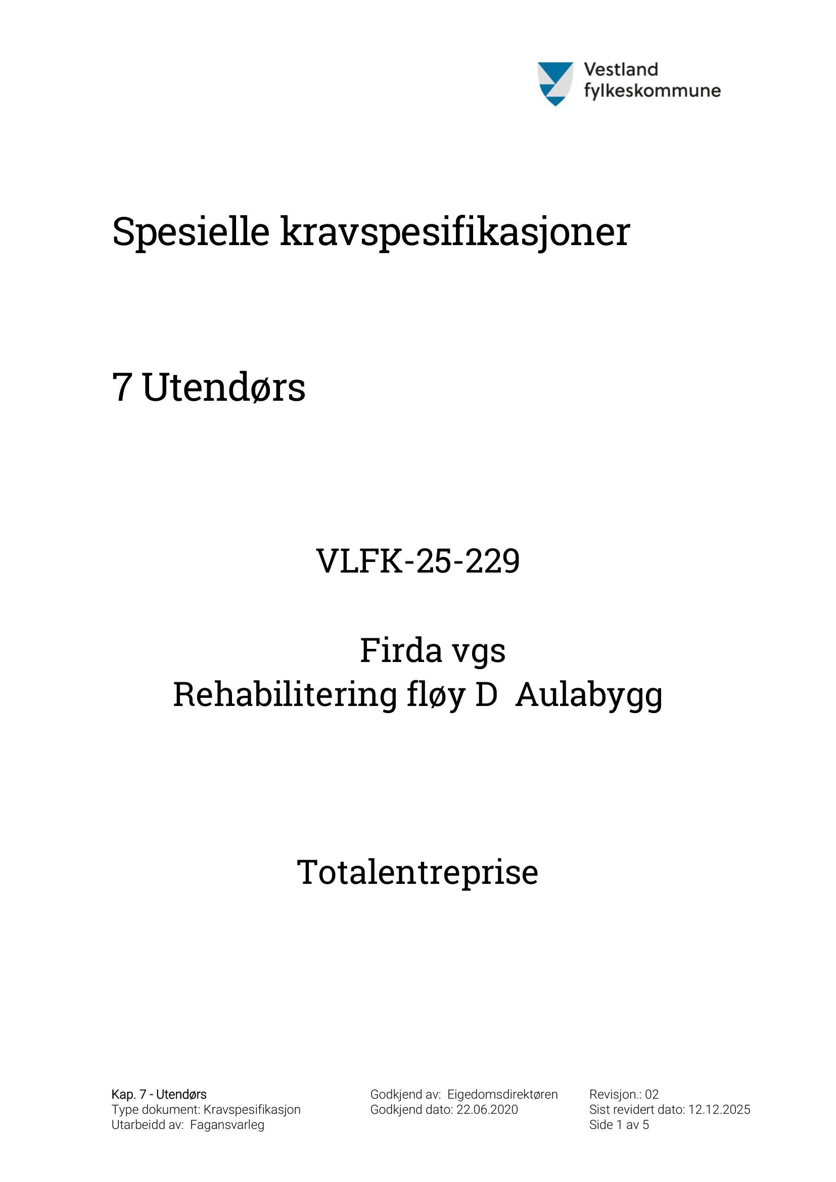 Kravspesifikasjon