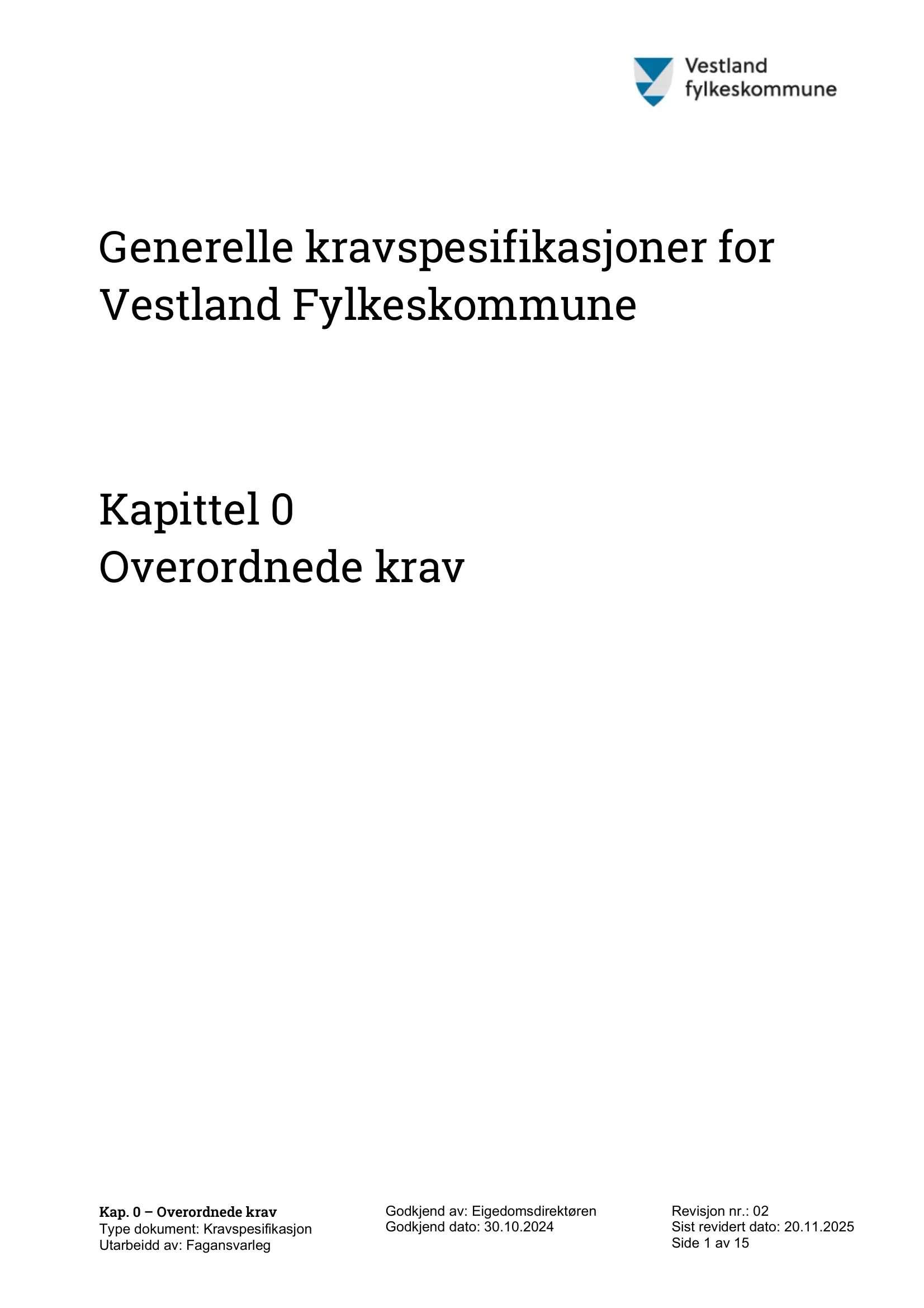 Kravspesifikasjon
