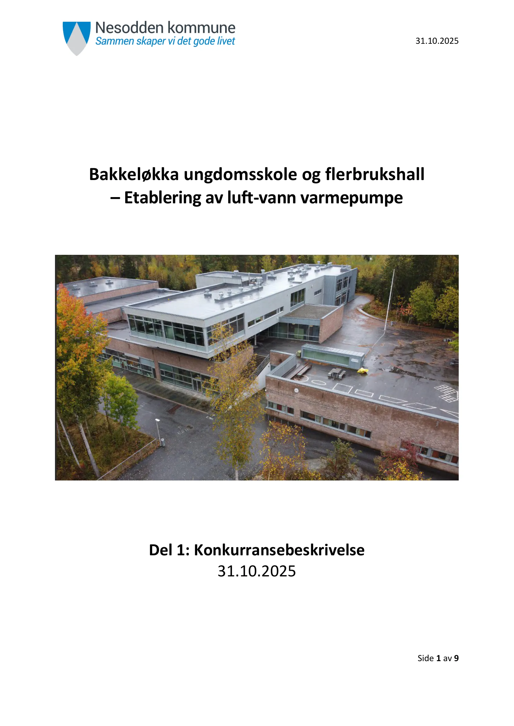 Konkurransebeskrivelse