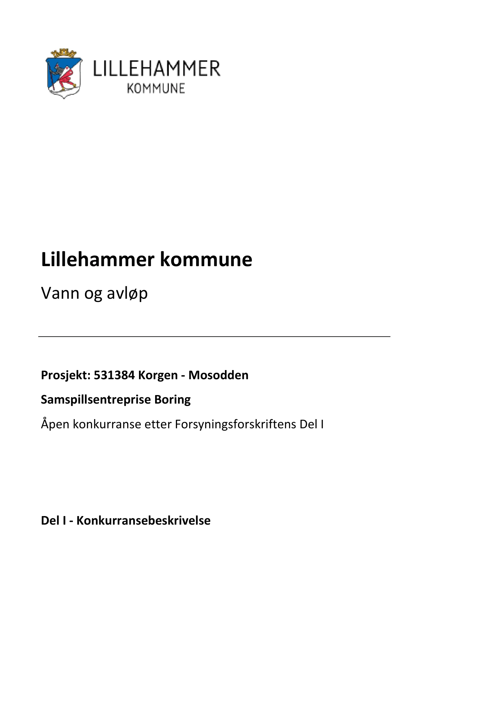 Konkurransebeskrivelse