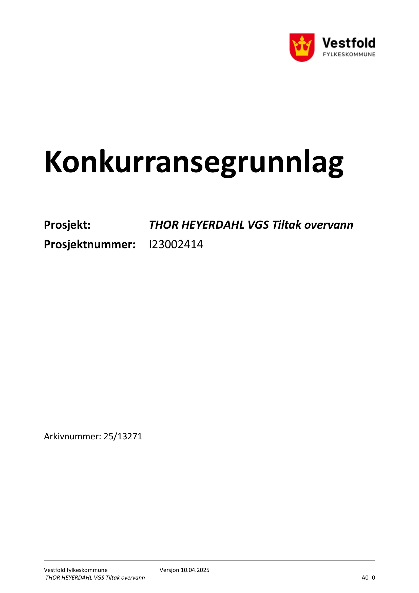 Konkurransebeskrivelse