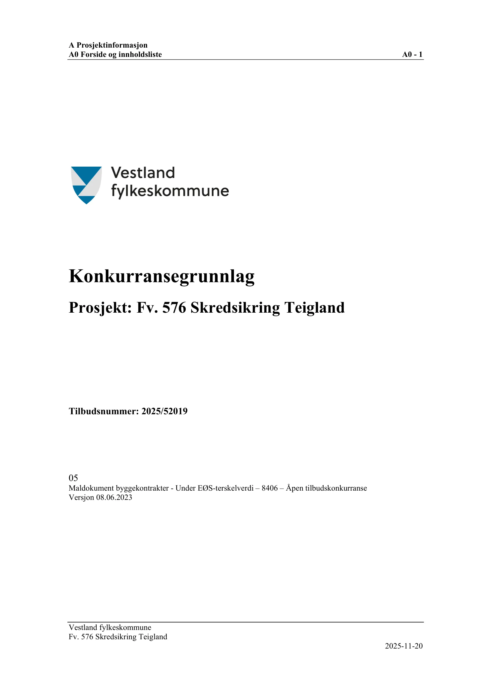 Konkurransebeskrivelse