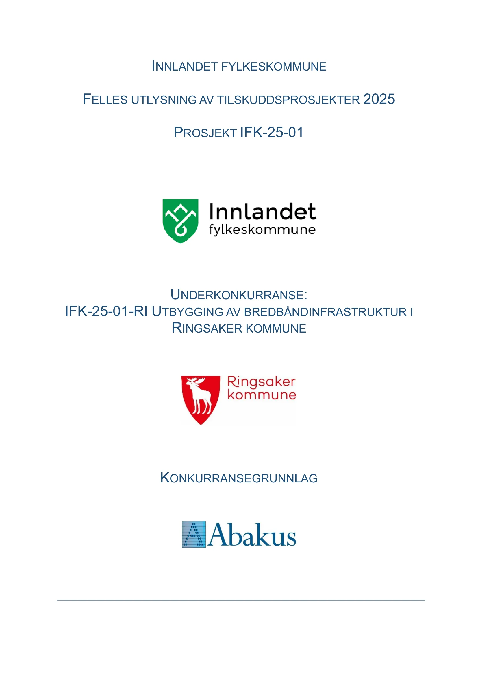 Konkurransebeskrivelse