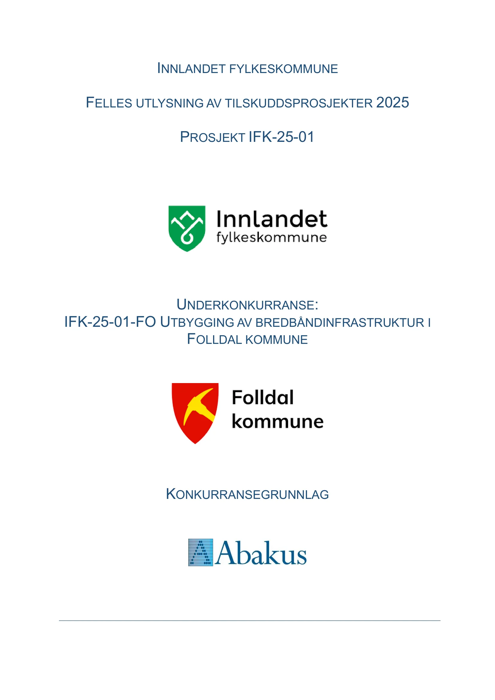 Konkurransebeskrivelse