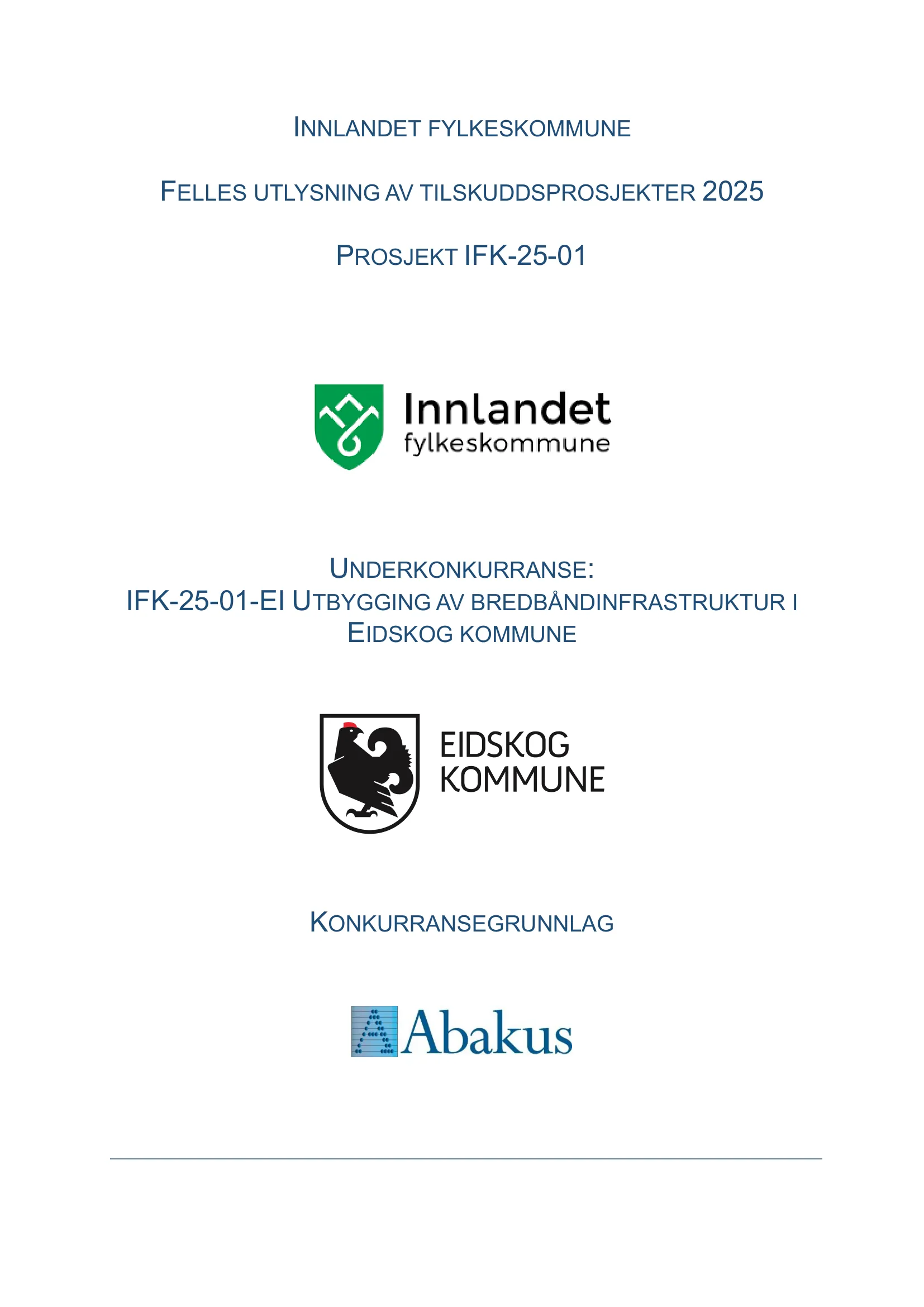 Konkurransebeskrivelse
