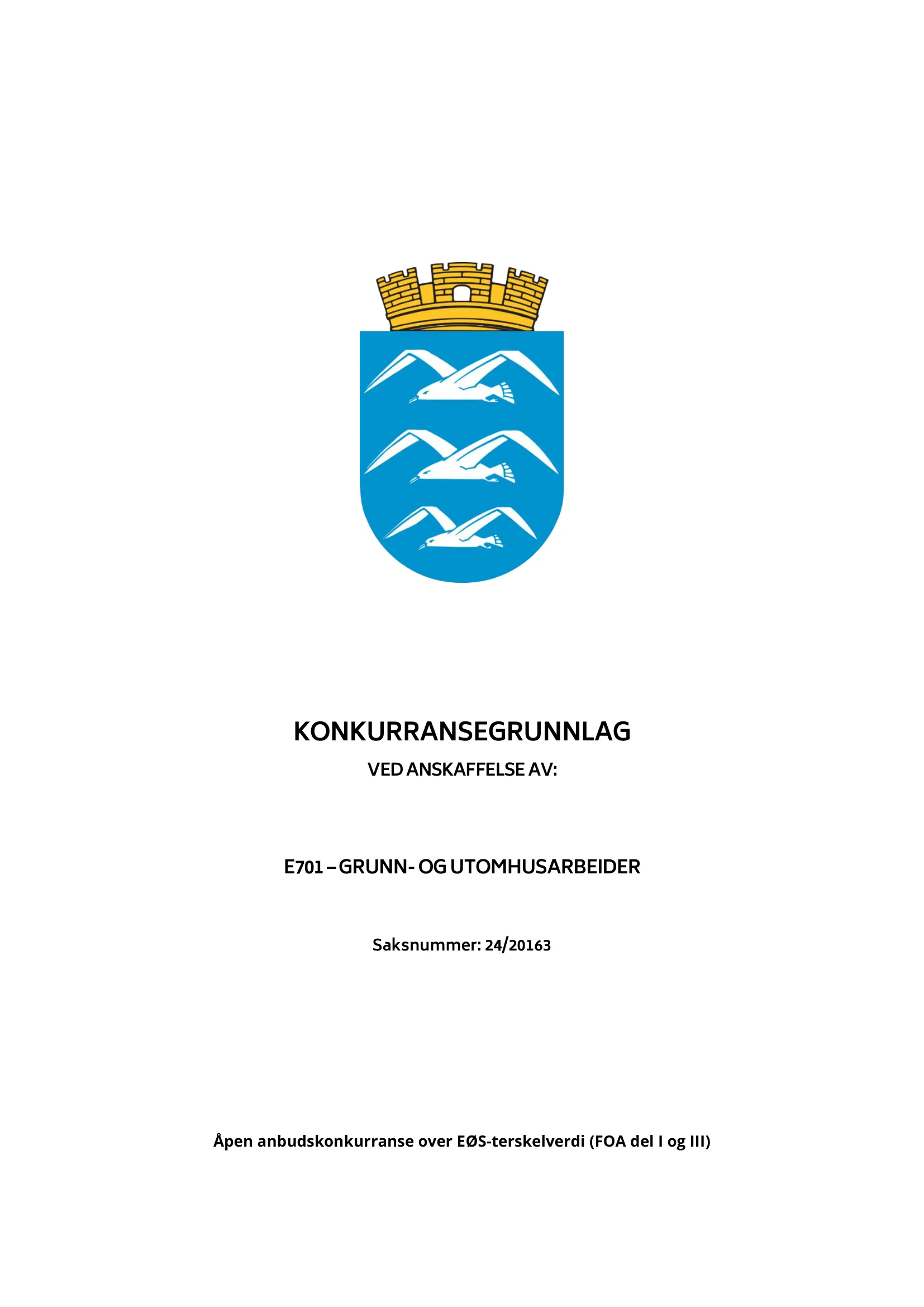 Konkurransebeskrivelse