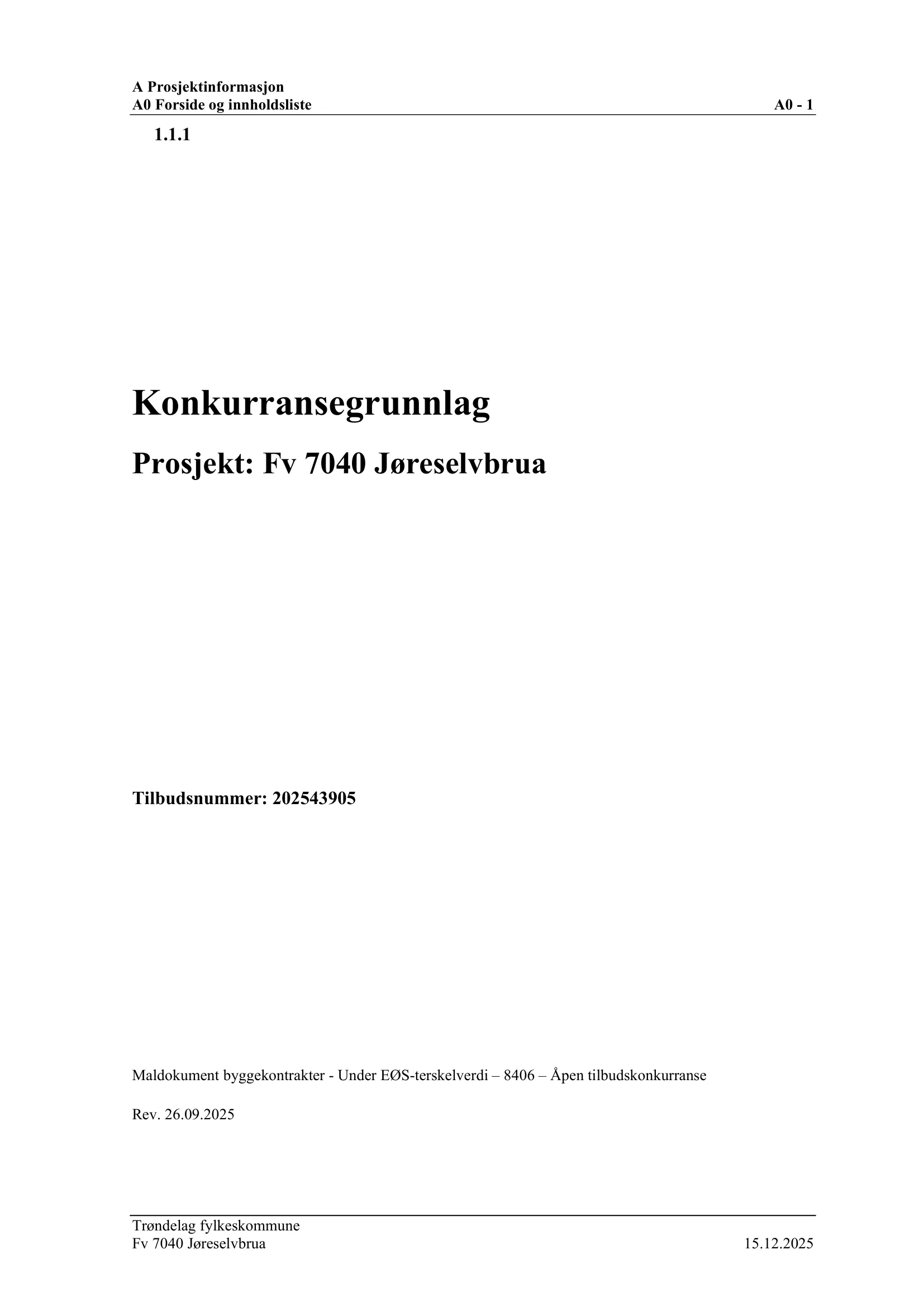 Konkurransebeskrivelse