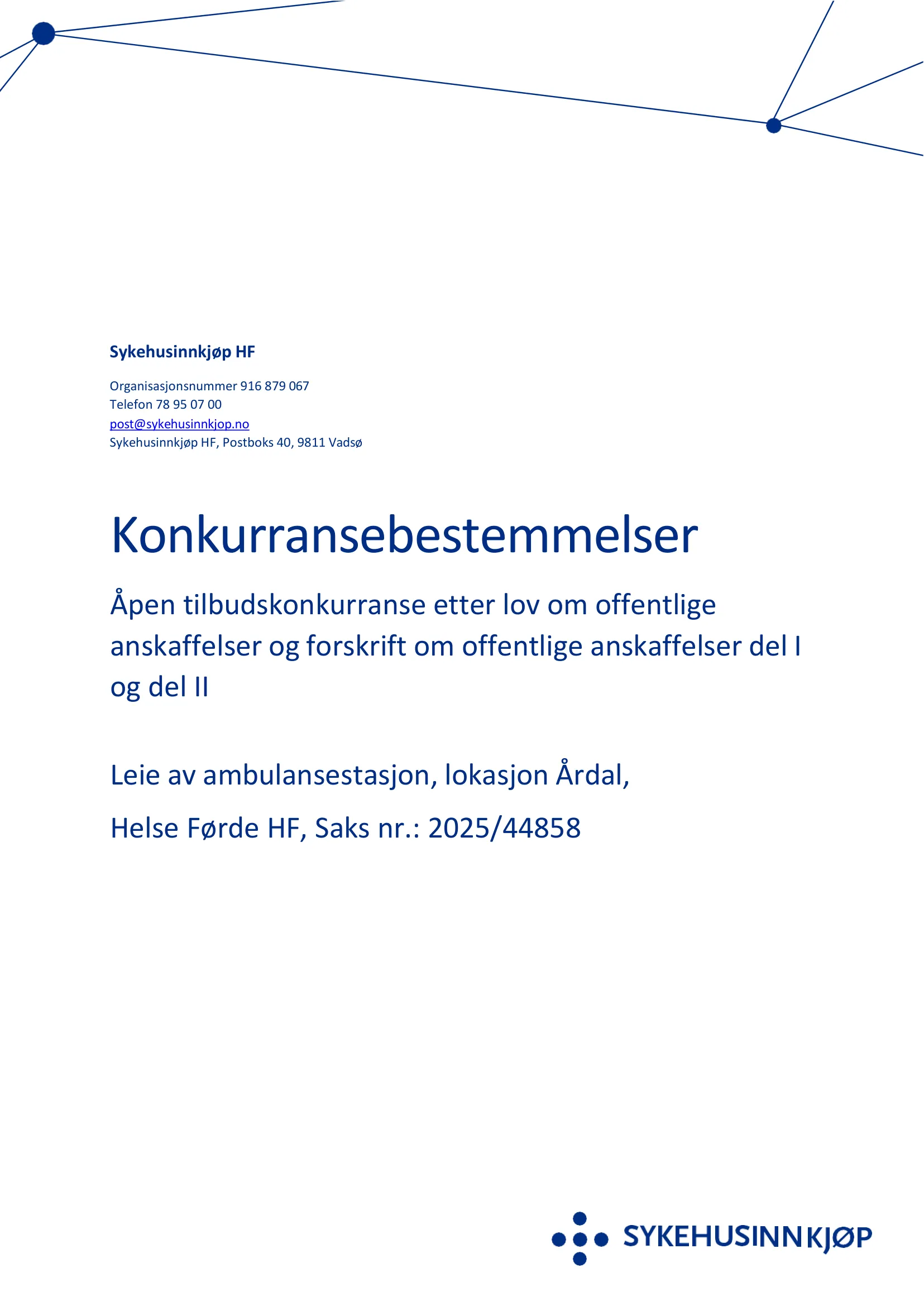 Konkurransebeskrivelse