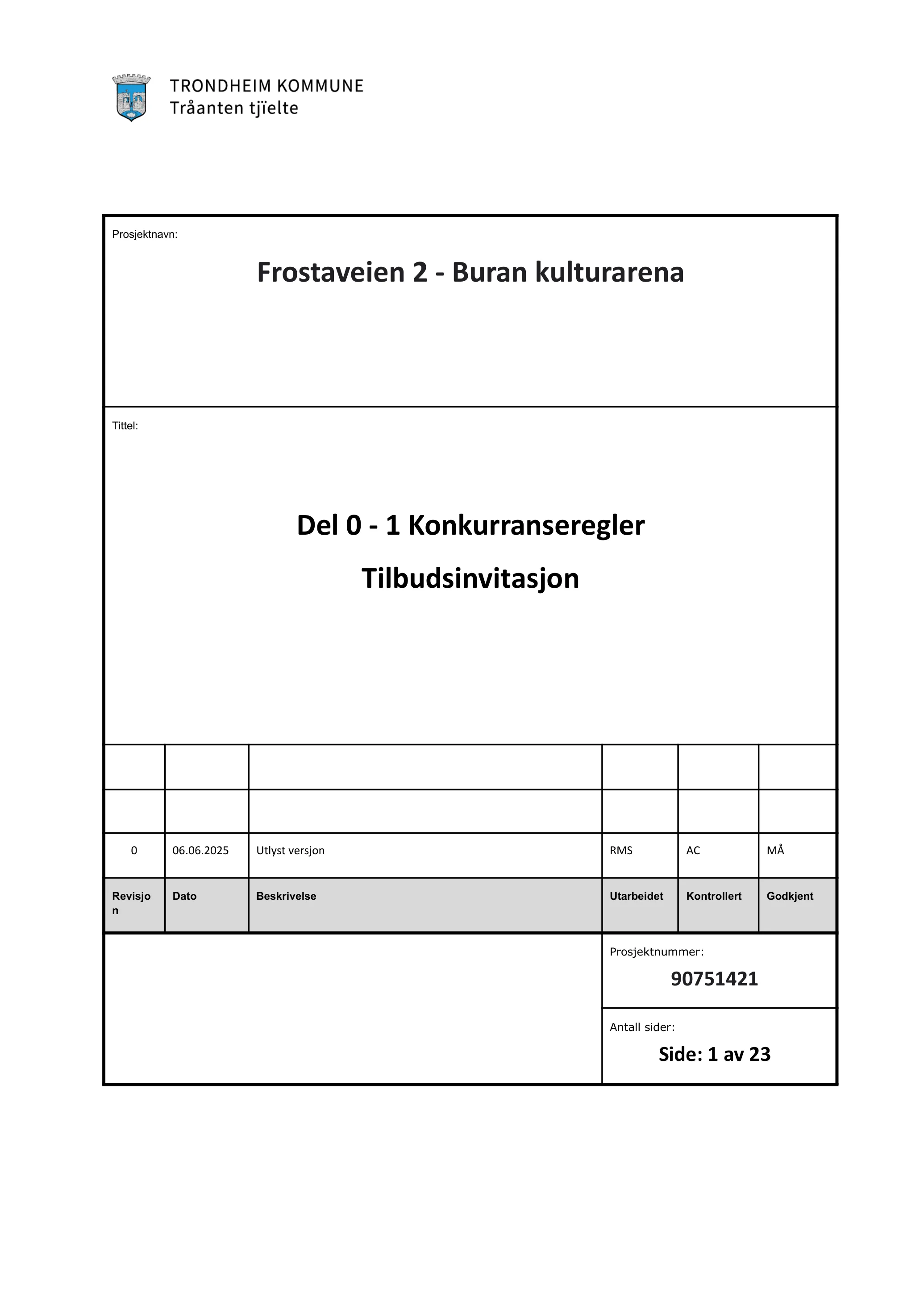 Konkurransebeskrivelse