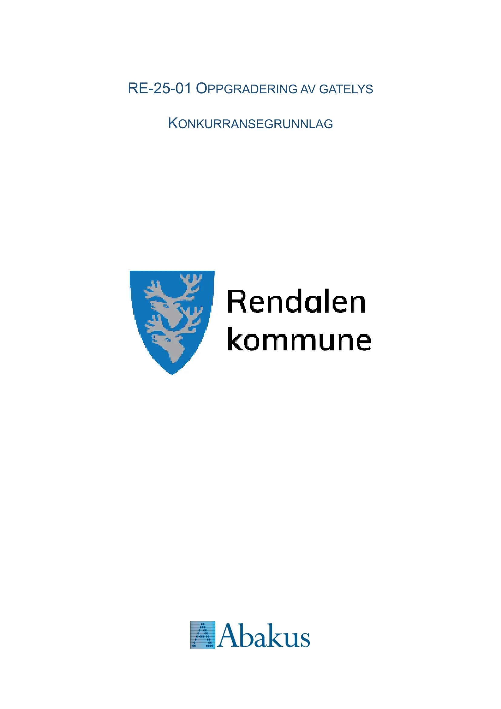 Konkurransebeskrivelse