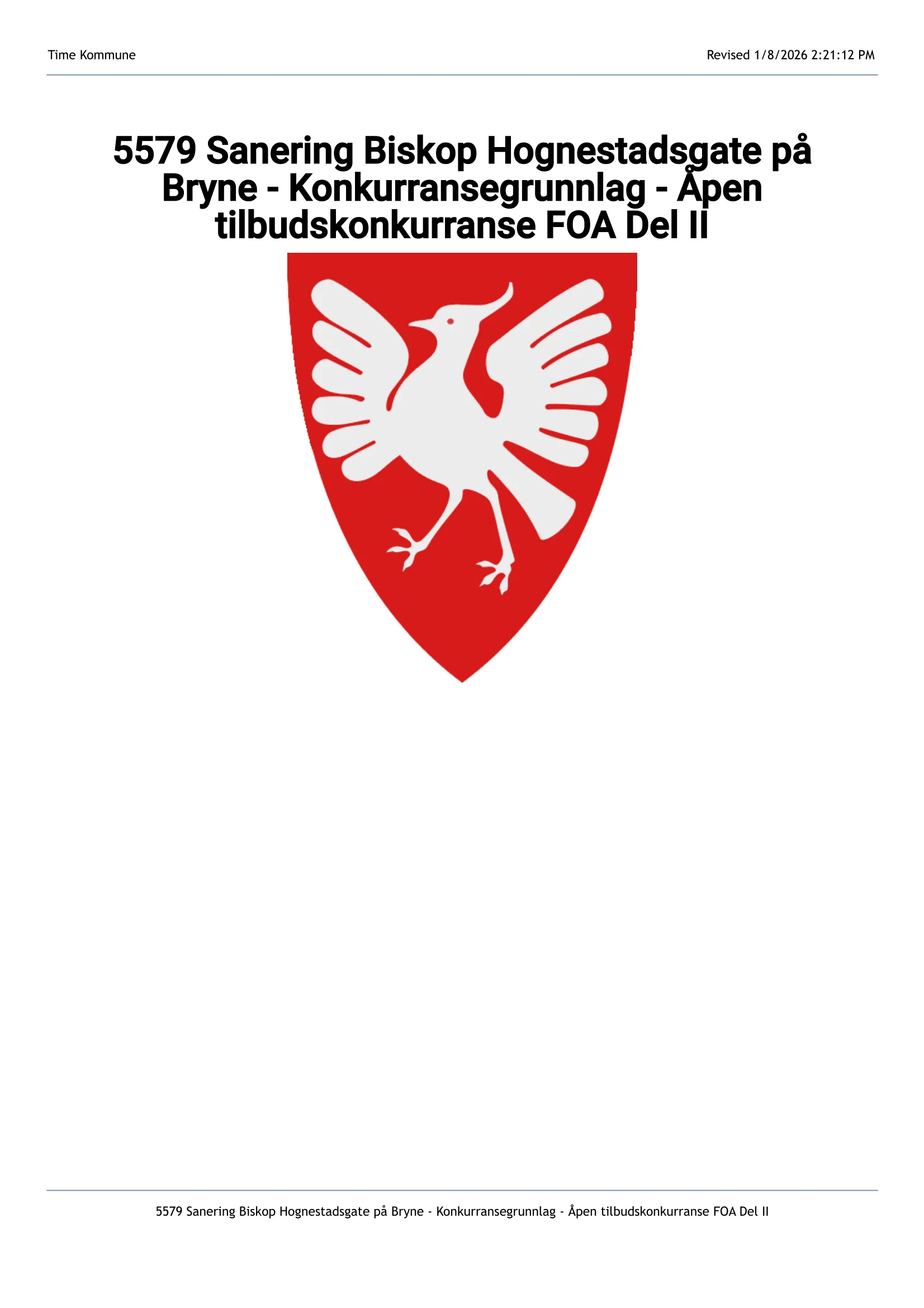 Konkurransebeskrivelse