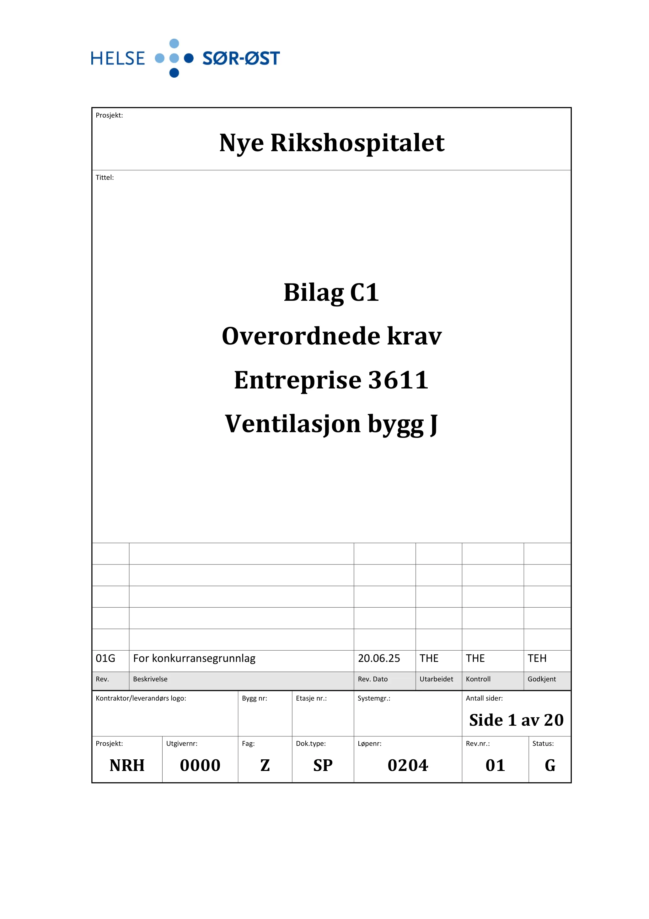 Kravspesifikasjon