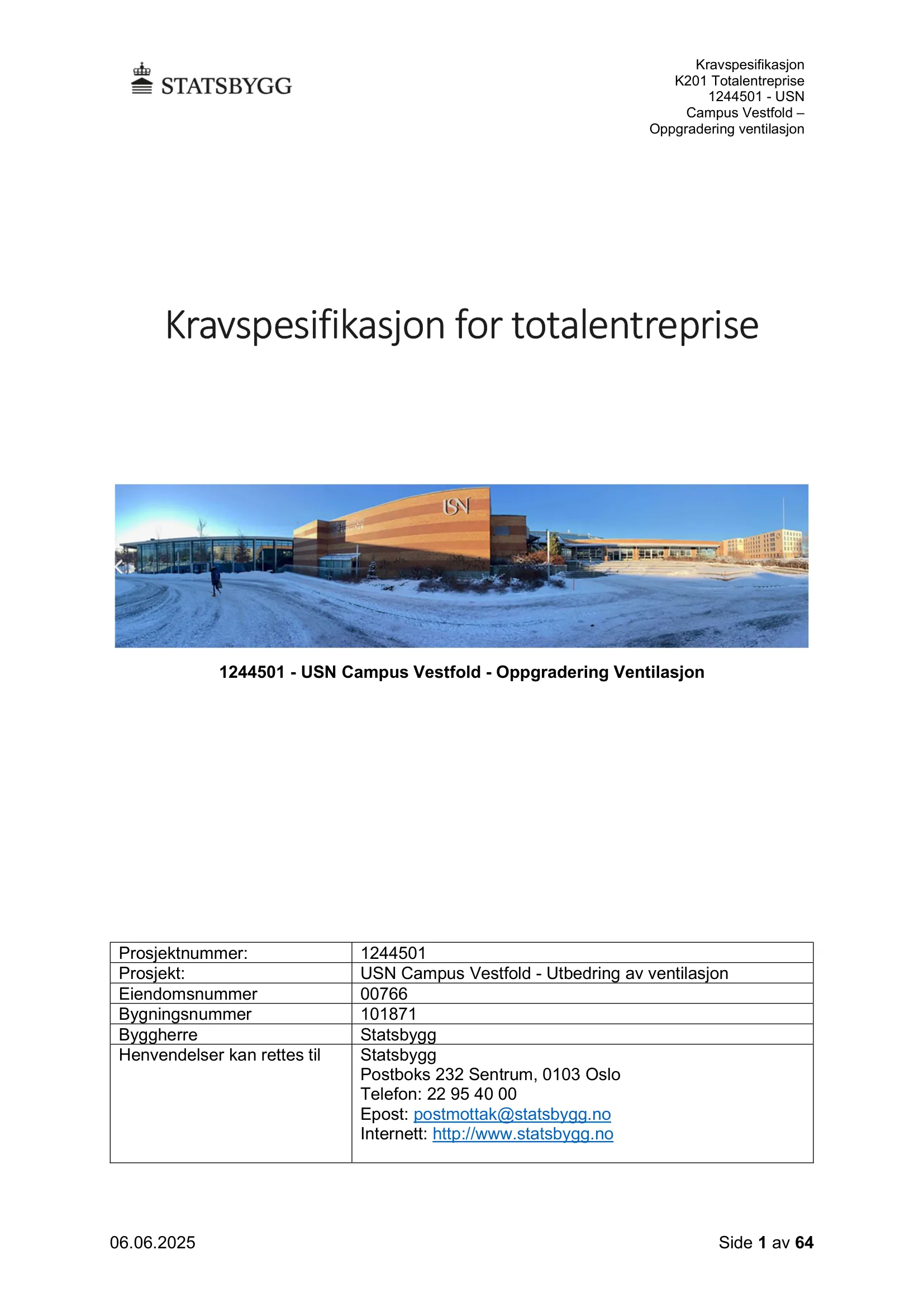 Kravspesifikasjon