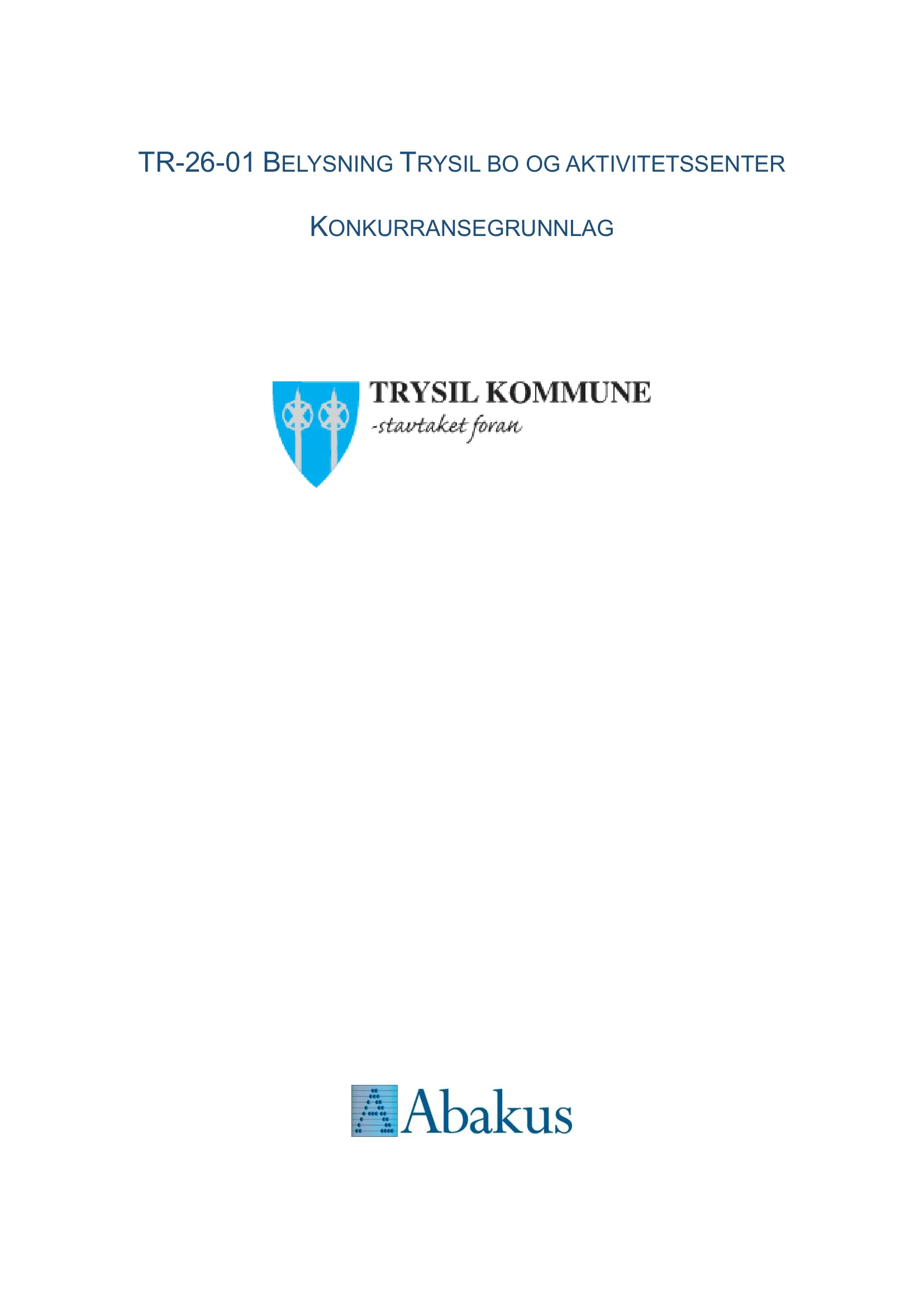 Konkurransebeskrivelse