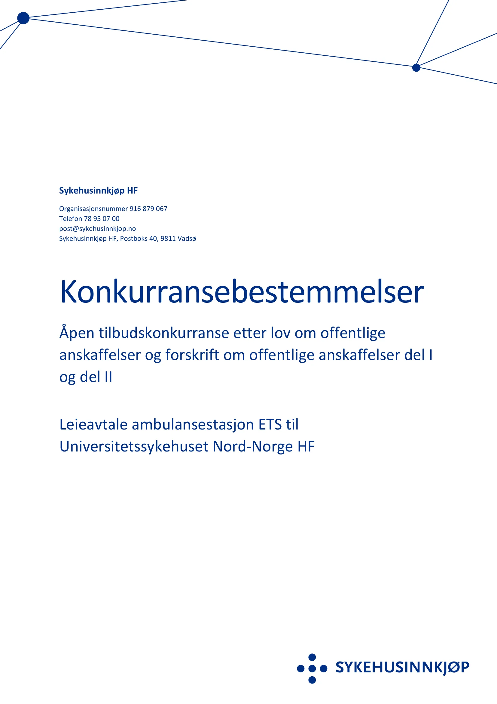 Konkurransebeskrivelse