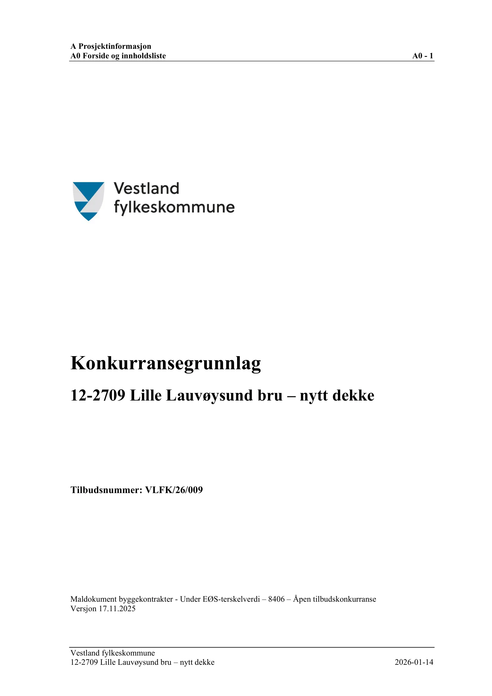 Konkurransebeskrivelse